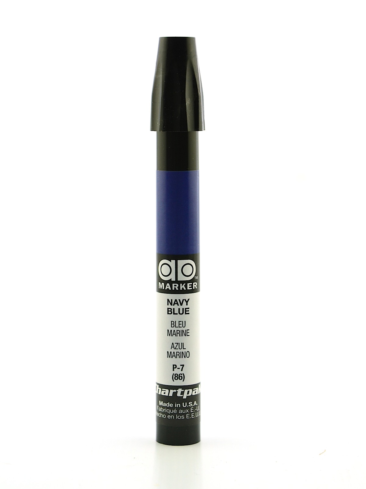 AD Markers navy blue tri-nib
