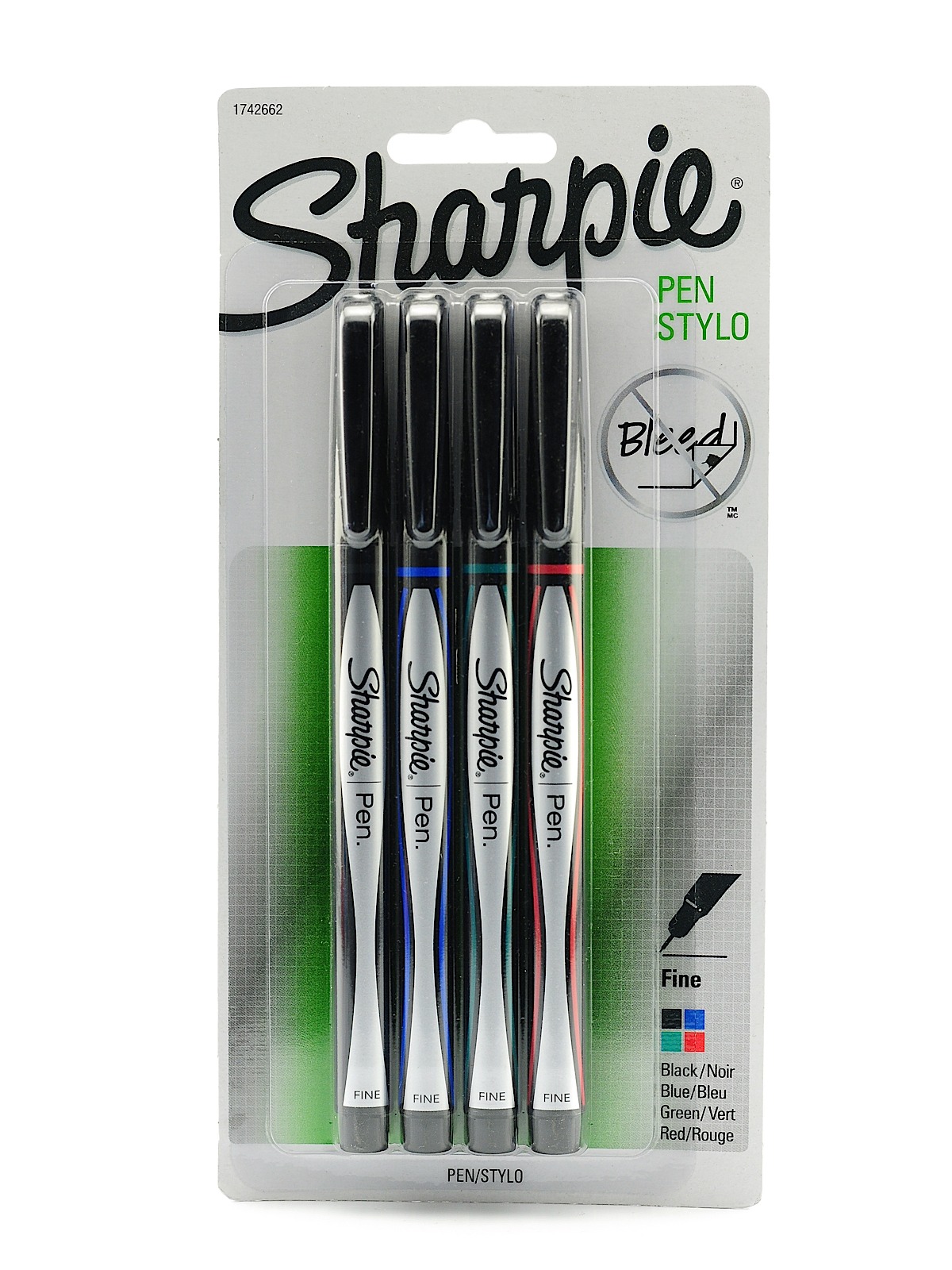 Fine Point Pen Set assorted set of 4