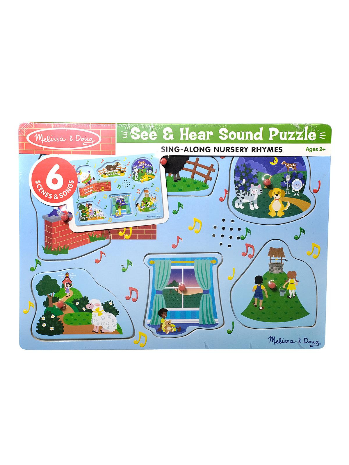 Sound Puzzles Sing-Along Nursery Rhymes 2 6 Pieces
