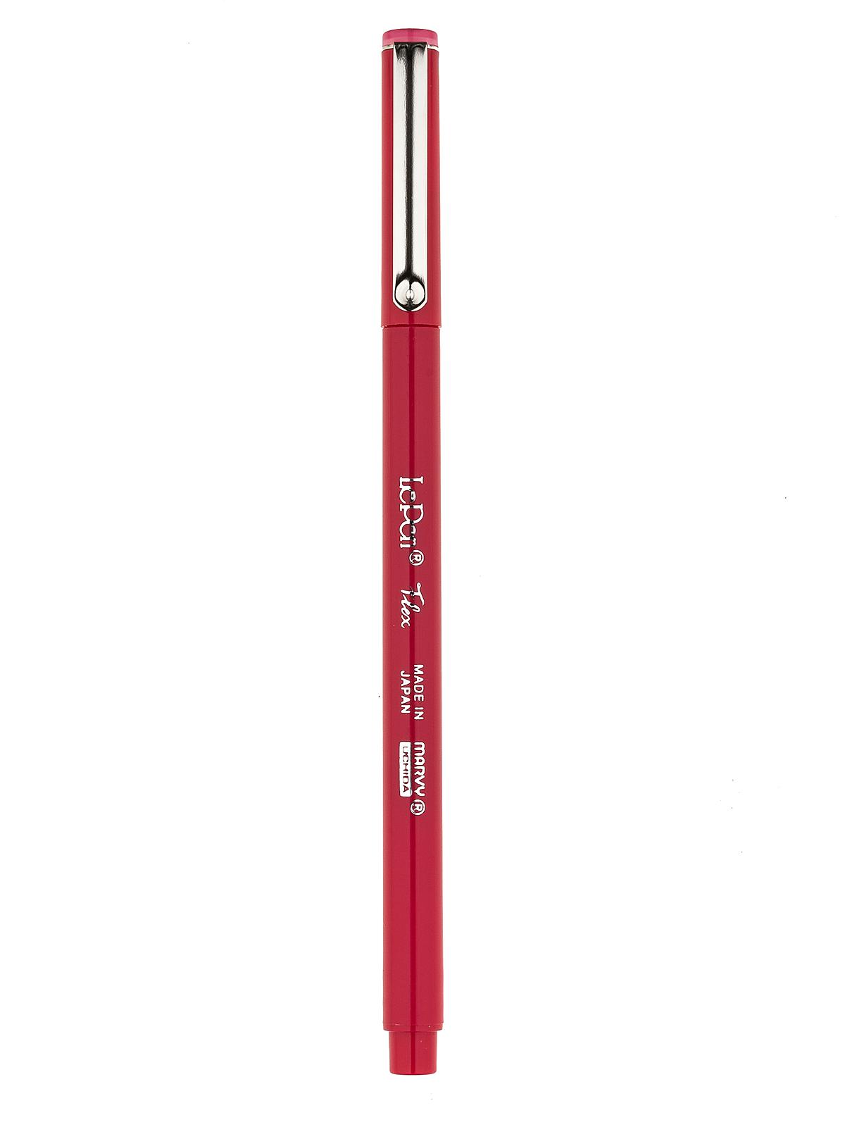 Le Pen Flex Pens brush point red each