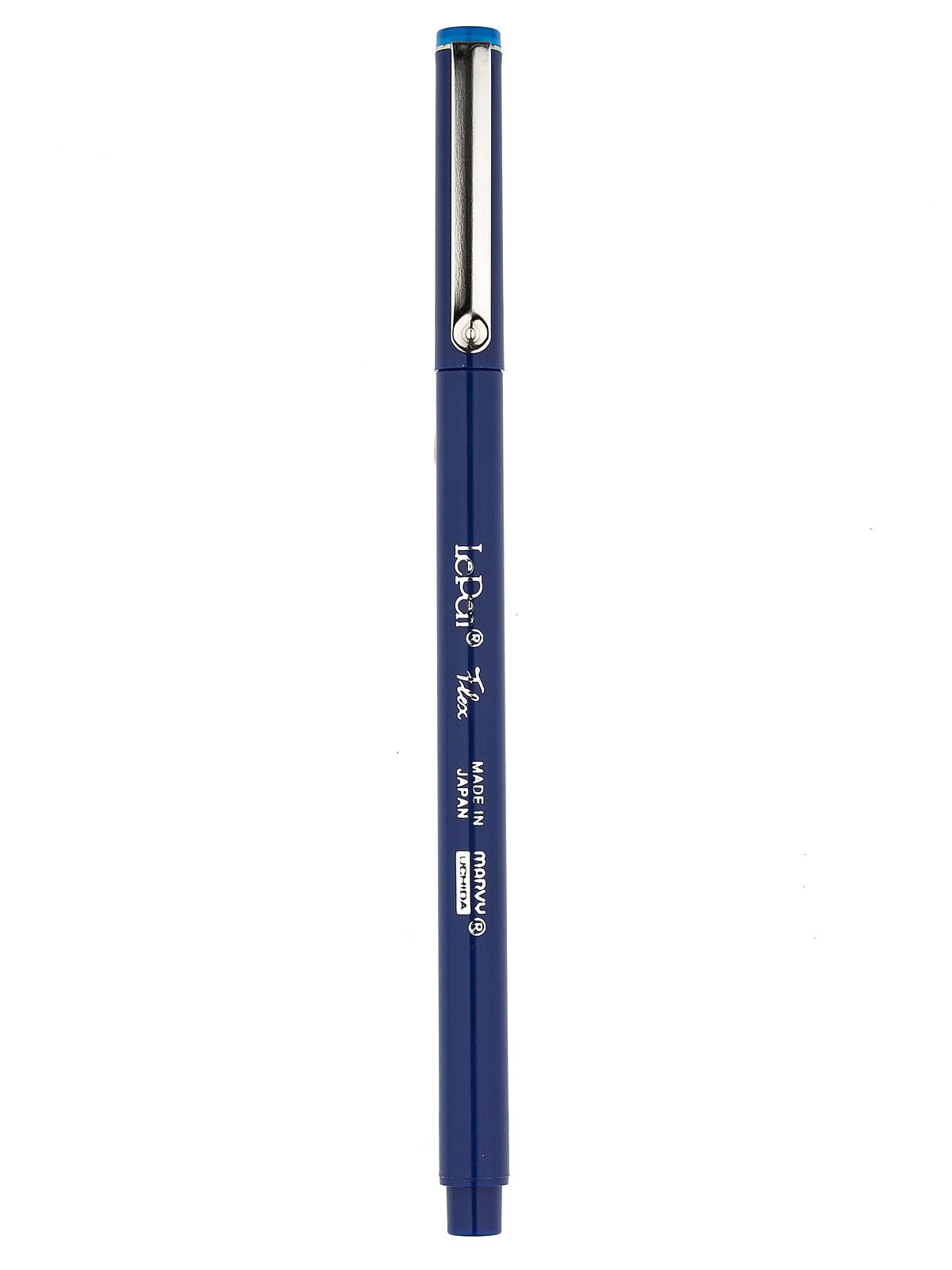 Le Pen Flex Pens brush point navy each