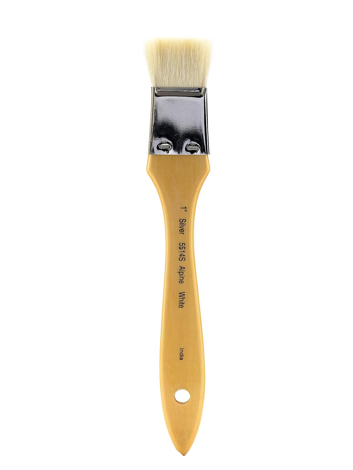 Series 5514S Alpine White Wash Brush 1 in.