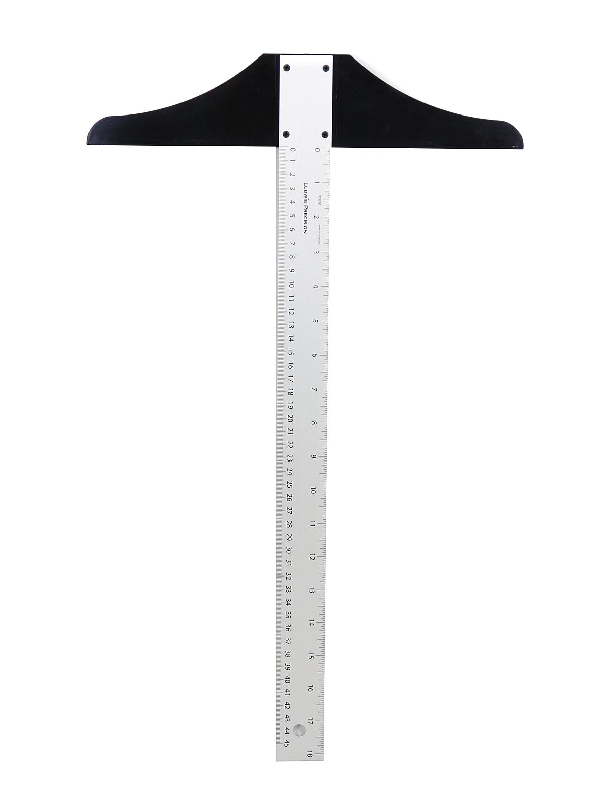 Precision Aluminum T-Square 1 1 2 in. x 18 in. standard
