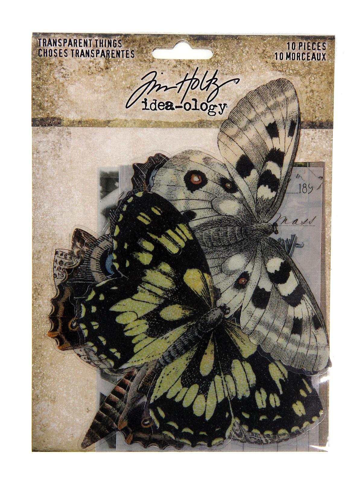 Idea-ology Paperie transparent things pack of 10