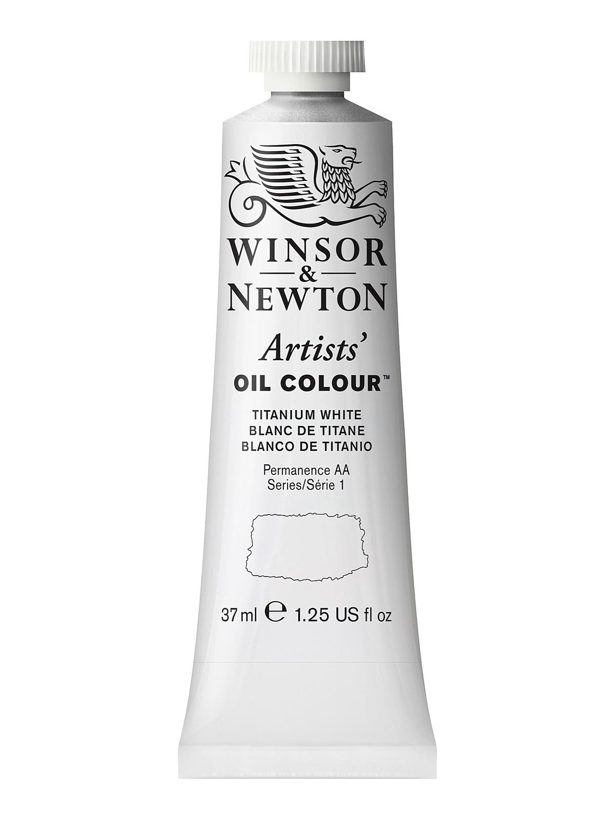 Artists' Oil Colours titanium white 644 37 ml