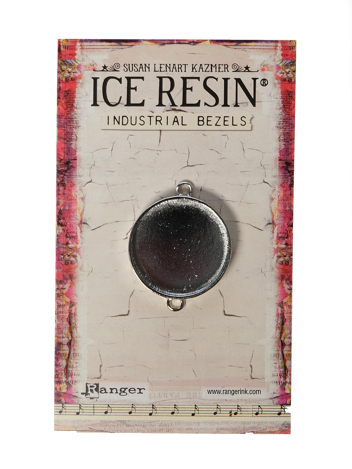 ICE Resin Industrial Bezels circles medium sterling