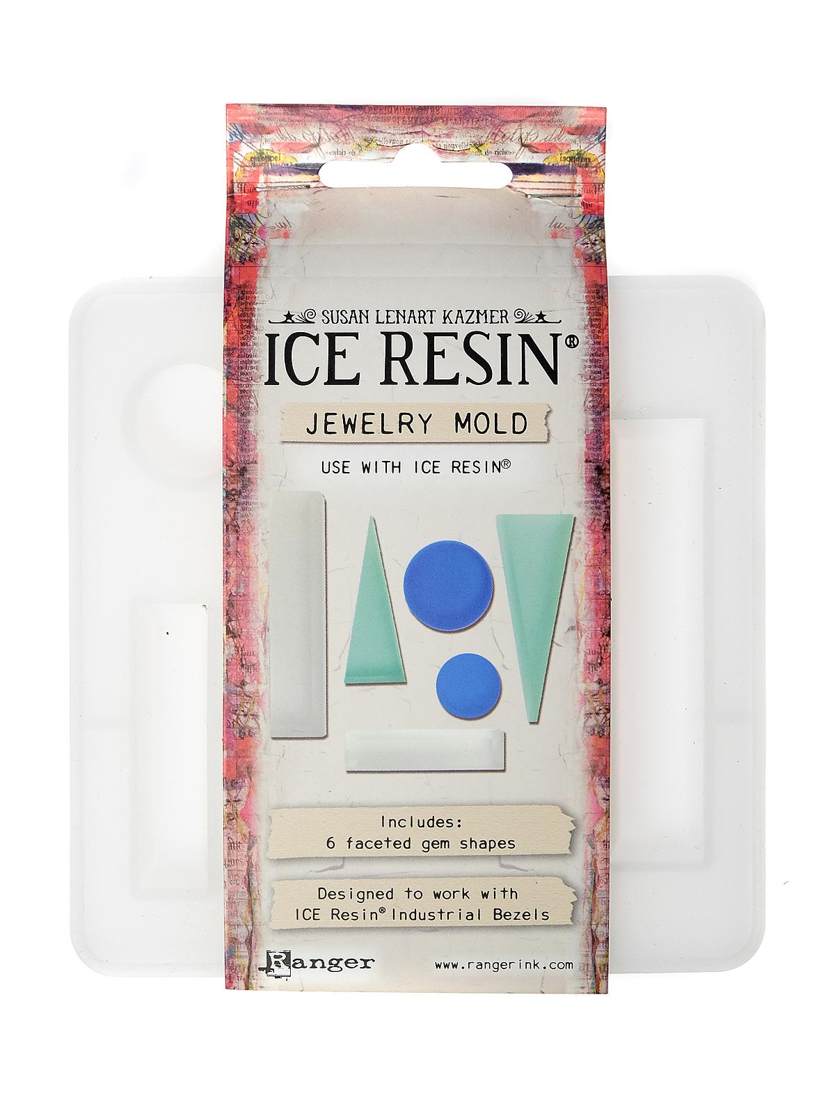 ICE Resin Jewelry Mold 6 shapes