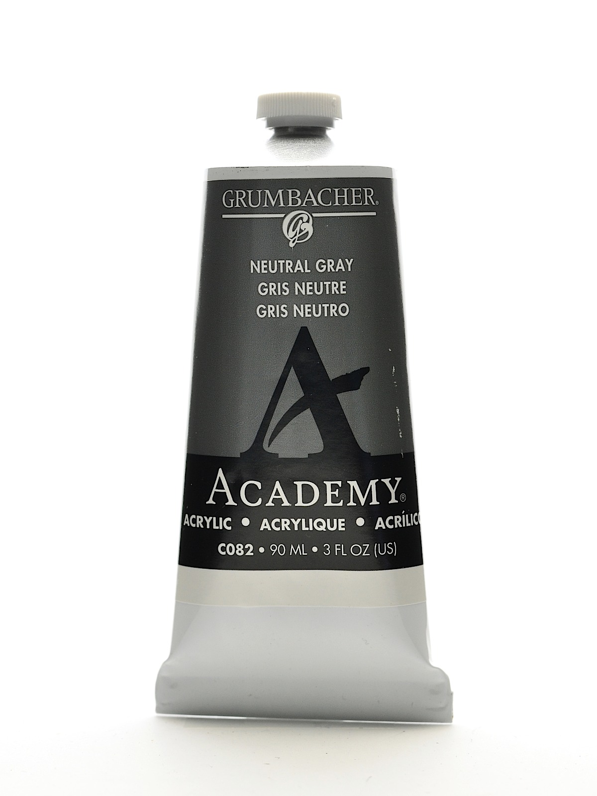 Academy Acrylic Colors neutral gray 3 oz. (90 ml)