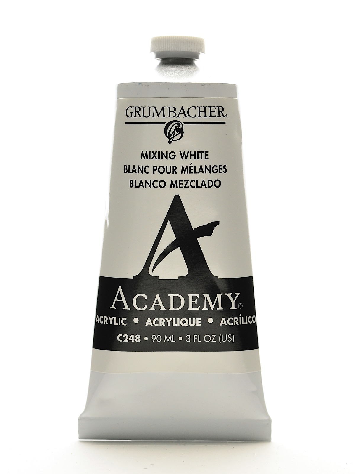 Academy Acrylic Colors mixing white 3 oz. (90 ml)