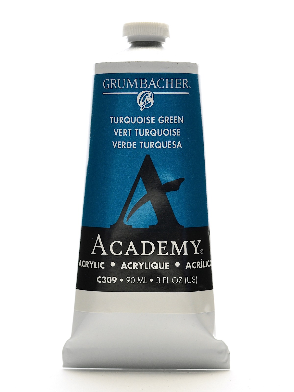 Academy Acrylic Colors turquoise green 3 oz. (90 ml)