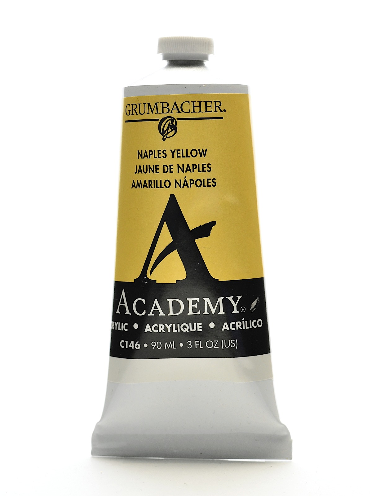 Academy Acrylic Colors Naples yellow 3 oz. (90 ml)