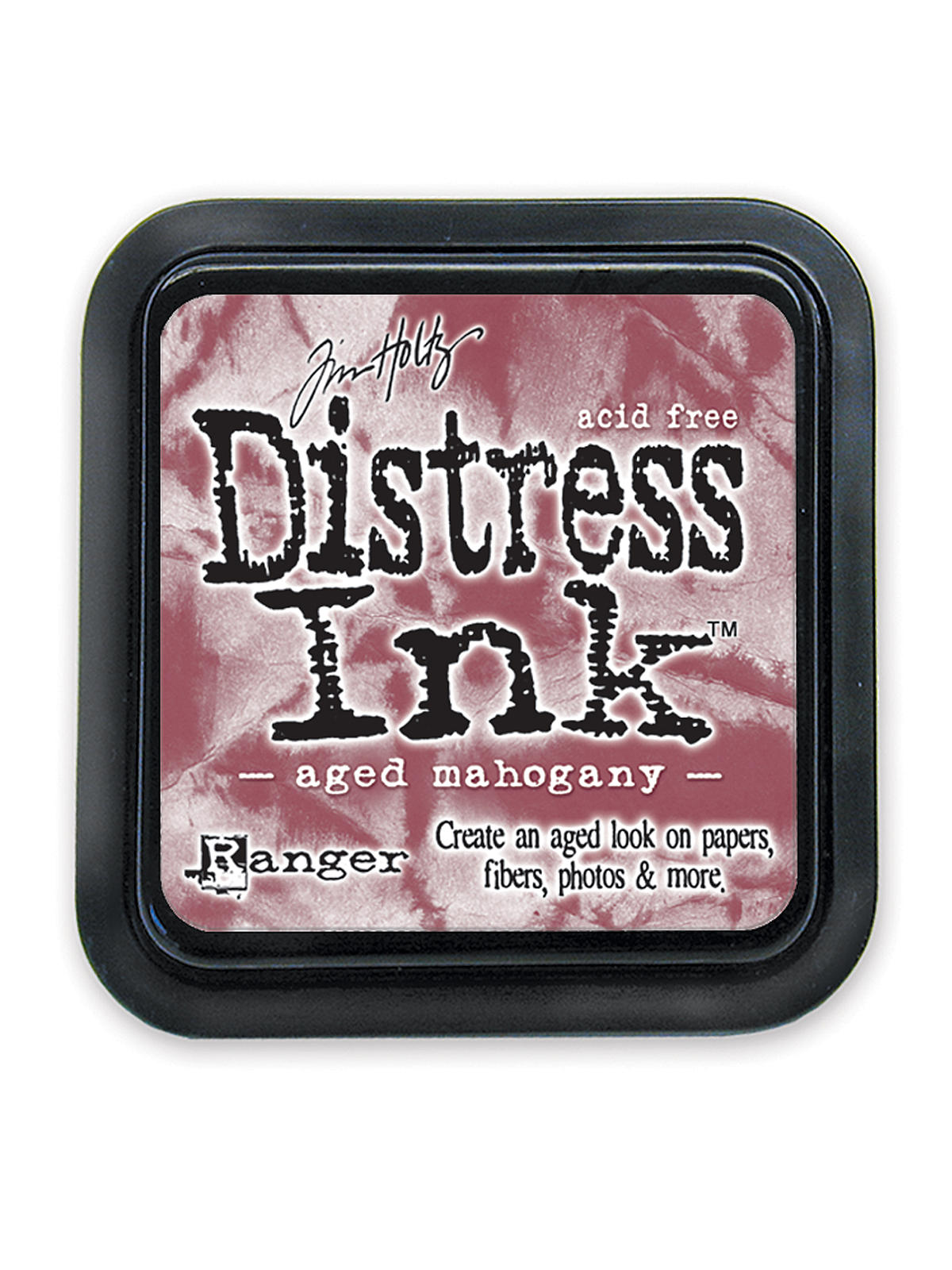 Tim Holtz Distress Ink aged mahogany pad