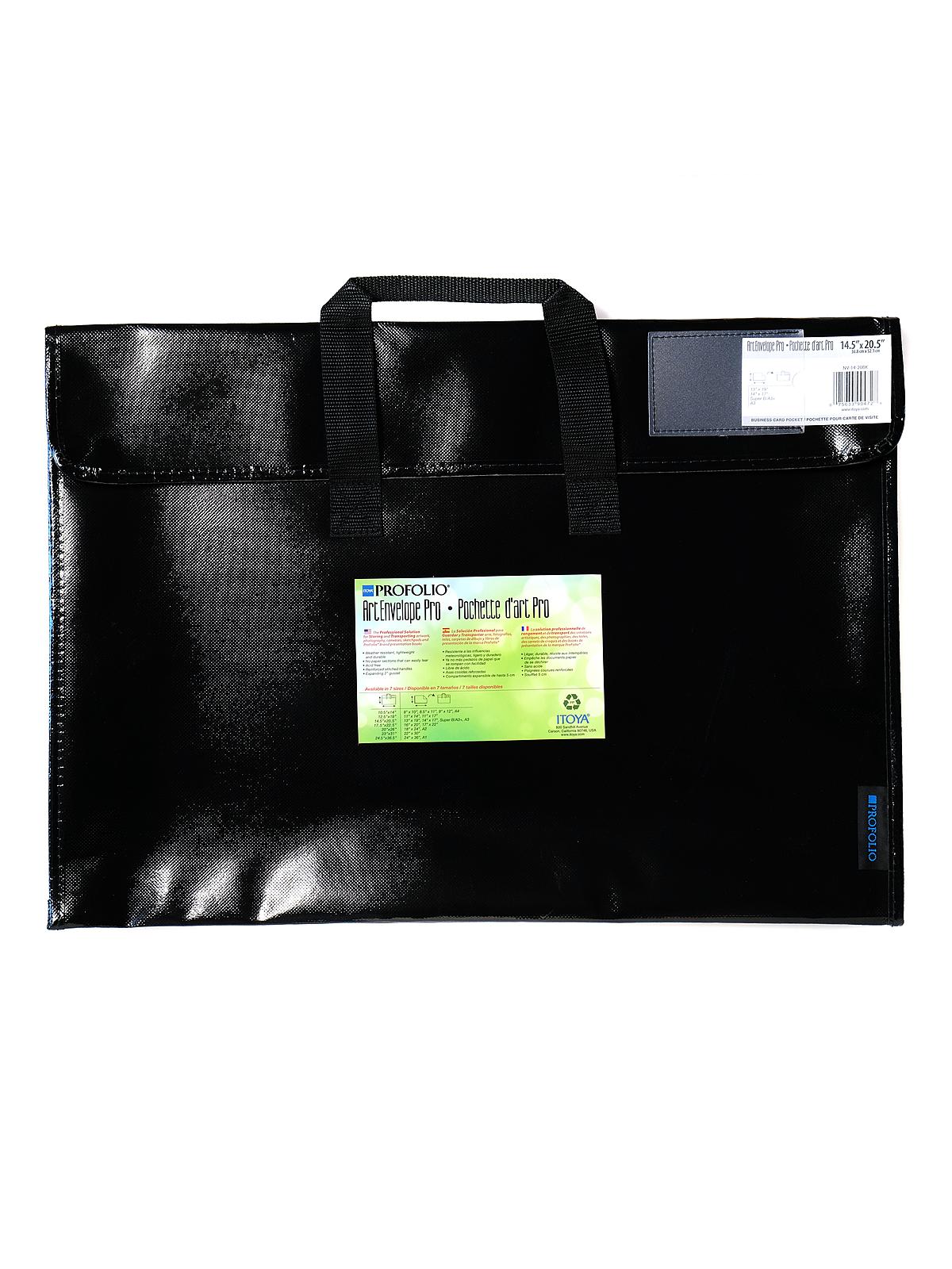 Profolio ArtEnvelope Pro black 14 1 2 in. x 20 1 2 in. each