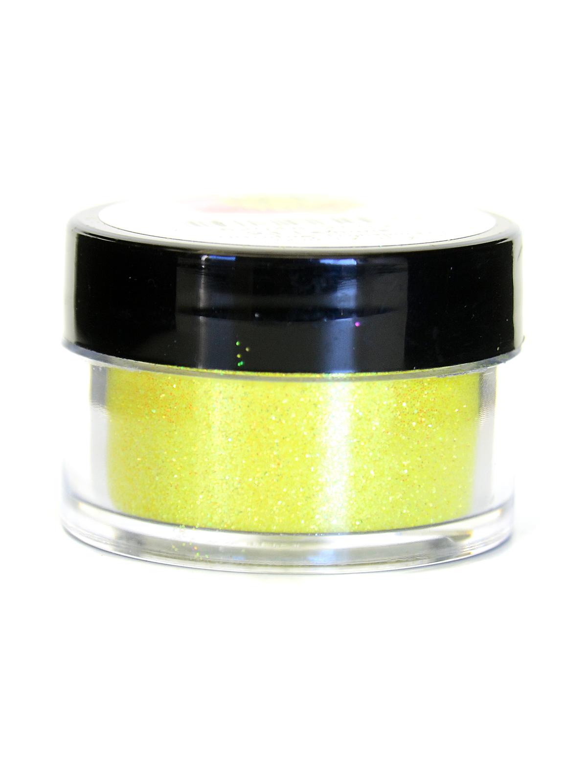 Ultrafine Transparent Glitter lemone 1 2 oz. jar