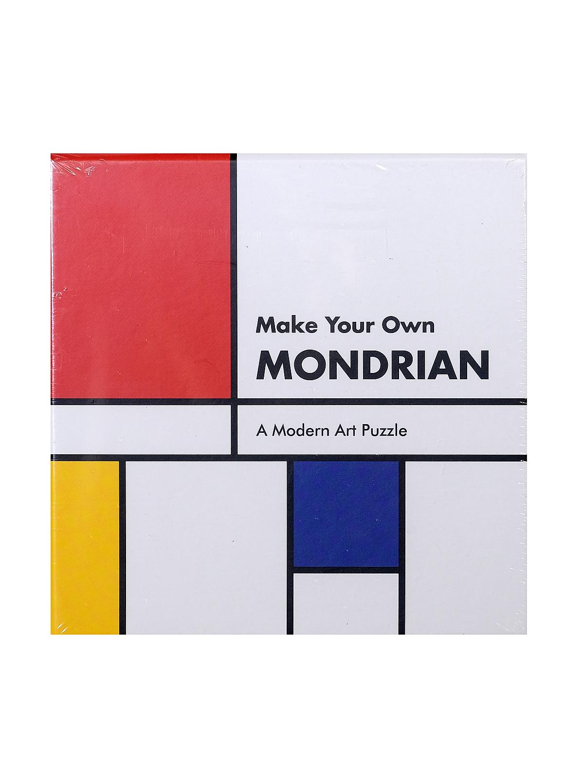 Make Your Own Modrian Puzzle Each
