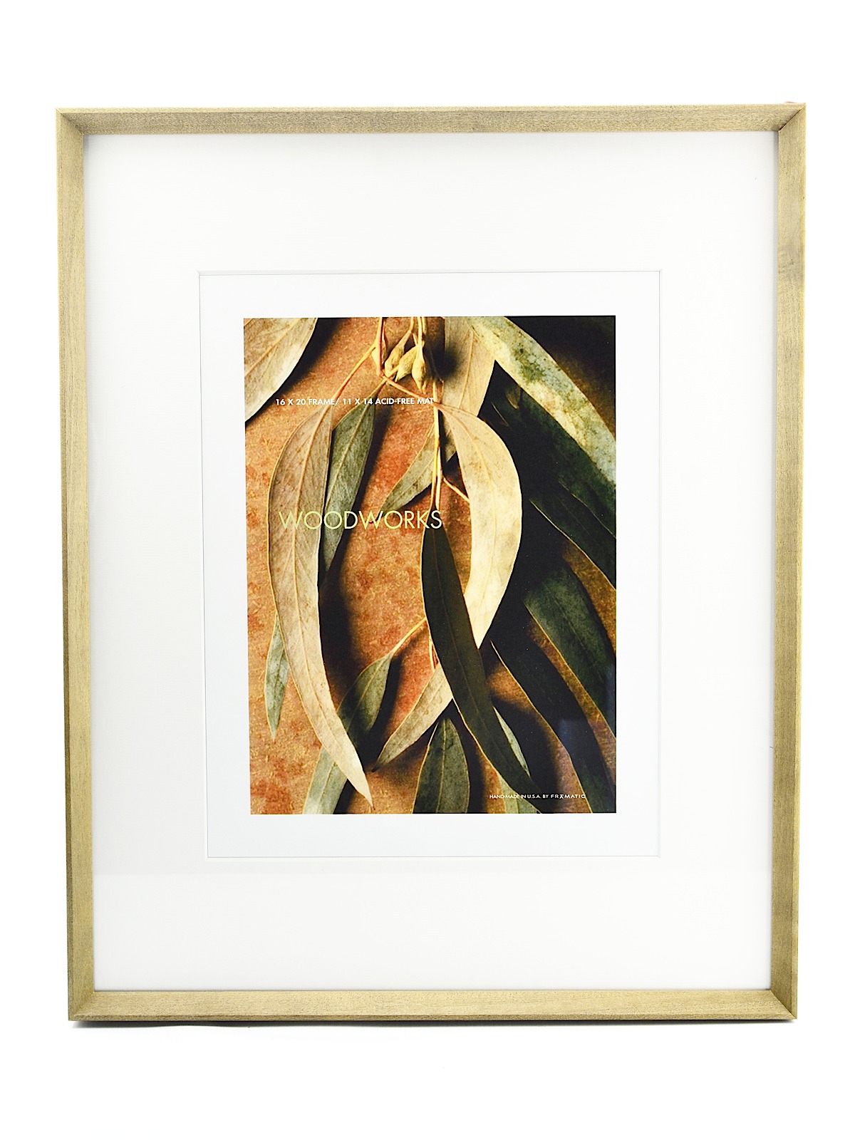 Woodworks frames 16 in. x 20 in. 11 in. x 14 in. opening old barn grey