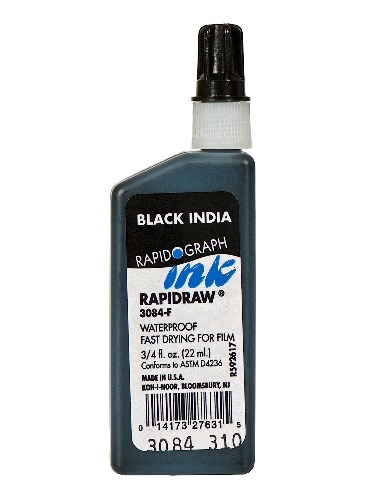 Technical Inks Rapidraw Ink Black 3 4 Oz.