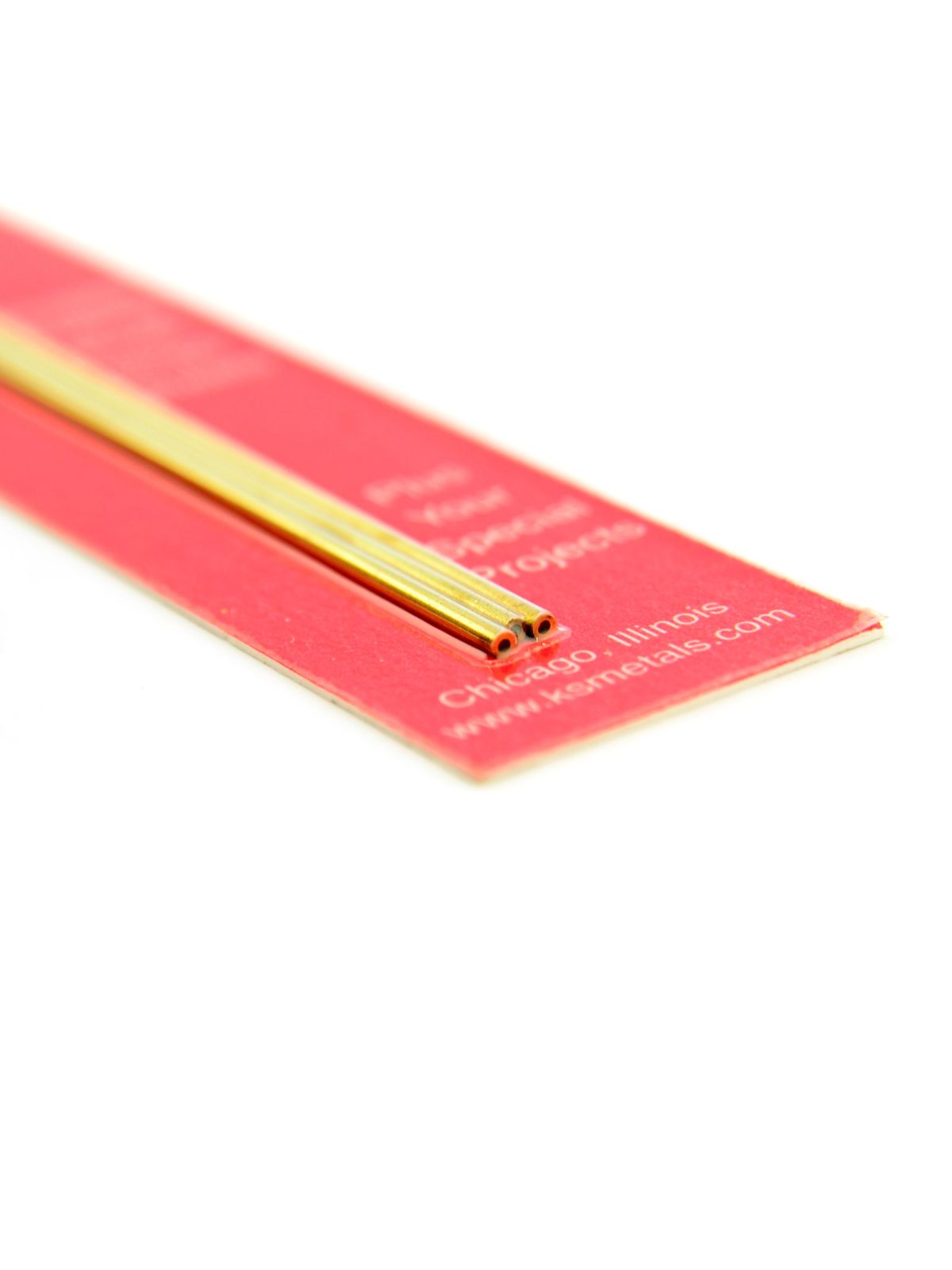 Metal Tubing brass 1 16 in. x .014 in. x 12 in. 3 piece set