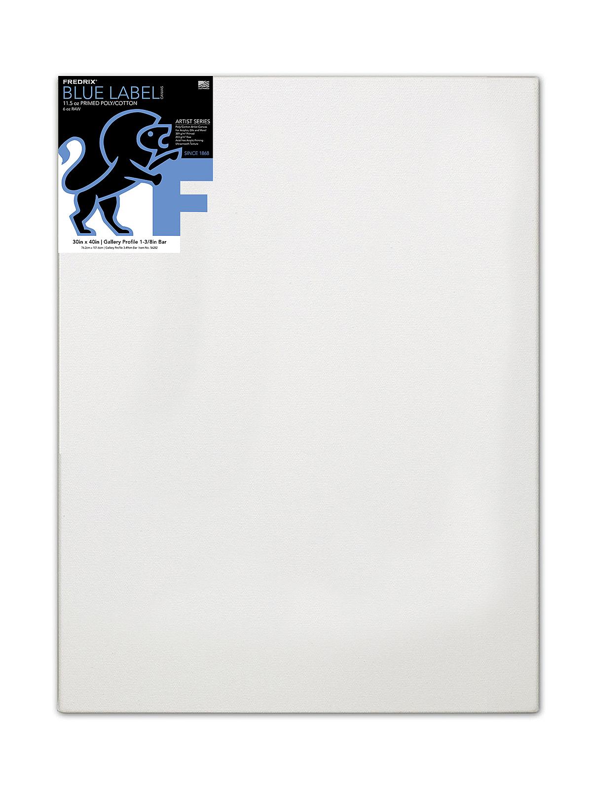 Blue Label Ultra-Smooth Stretched Artist Canvas 30 in. x 40 in. each gallery