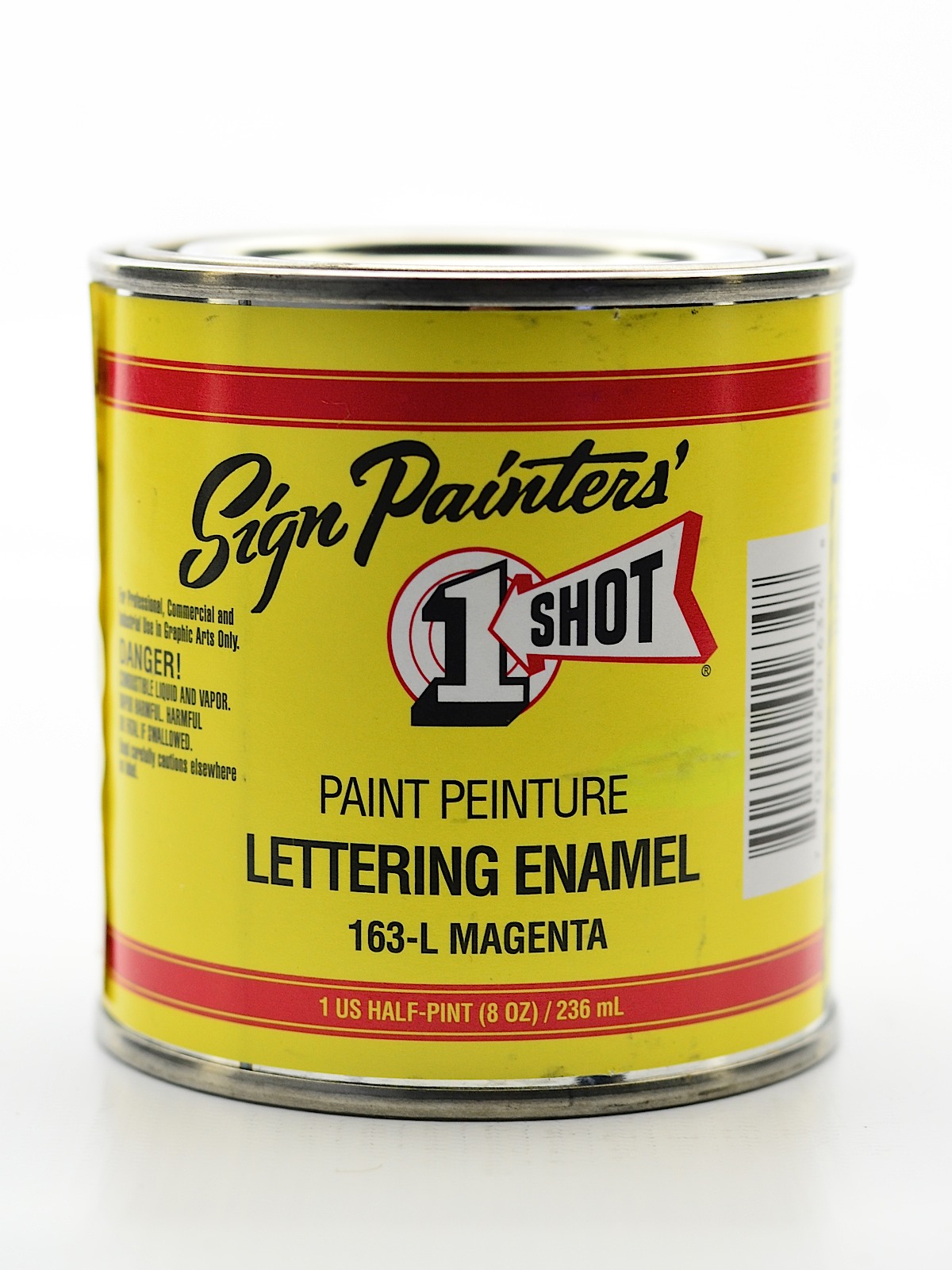 Lettering Enamel magenta half pint 163L
