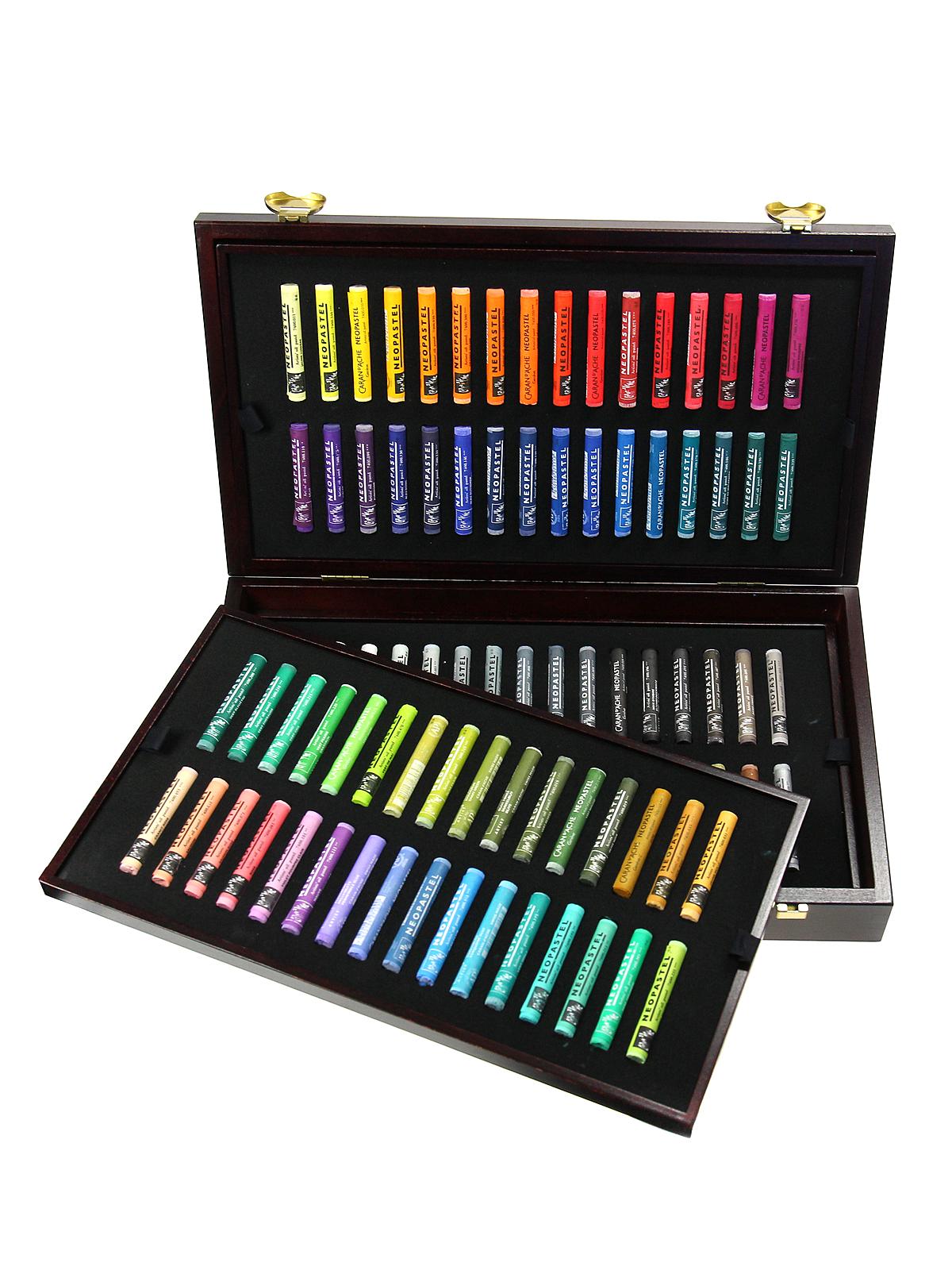 Neopastel Box Sets set of 96 wooden box set