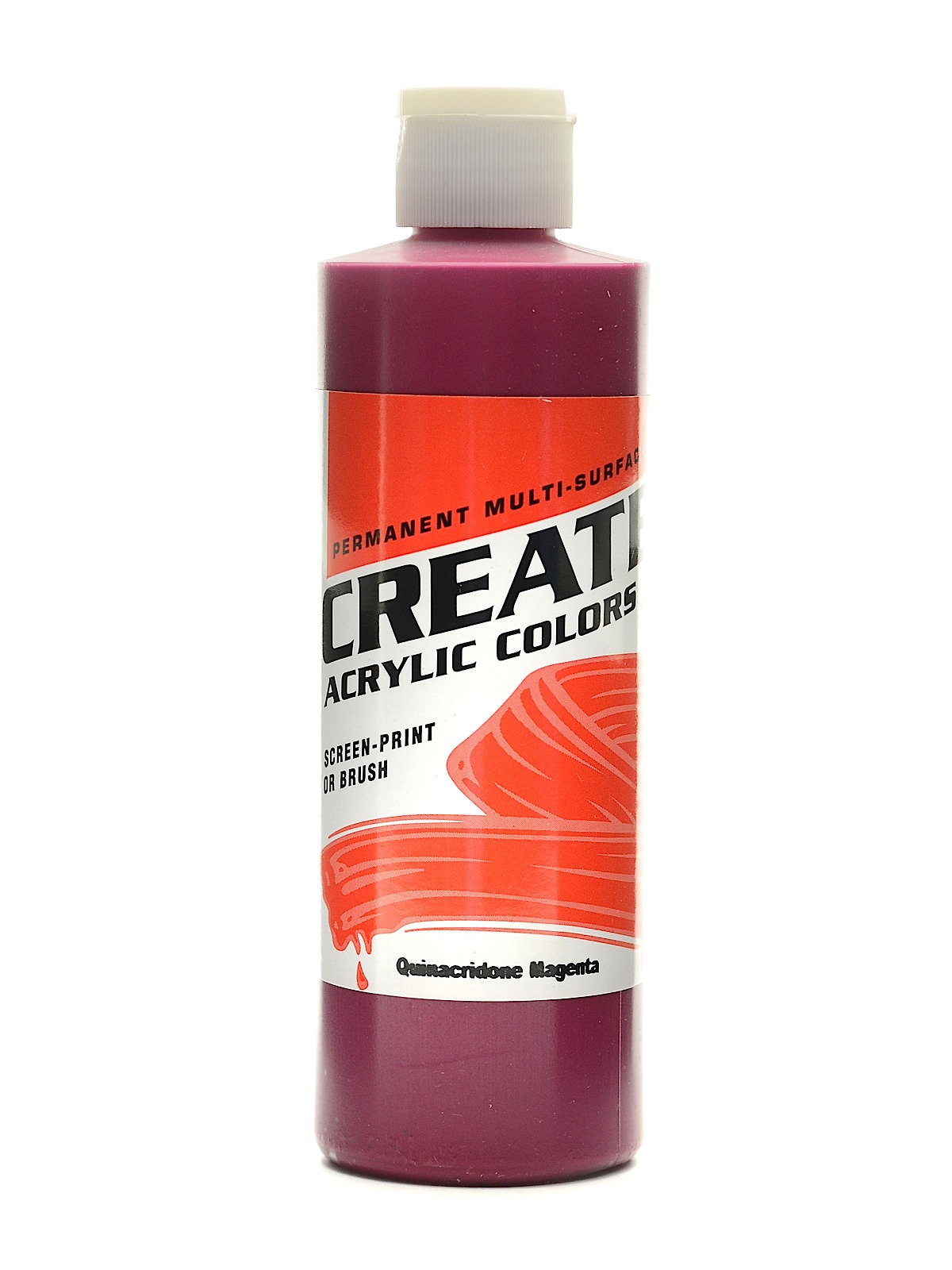 Acrylic Colors quinacridone magenta 8 oz.