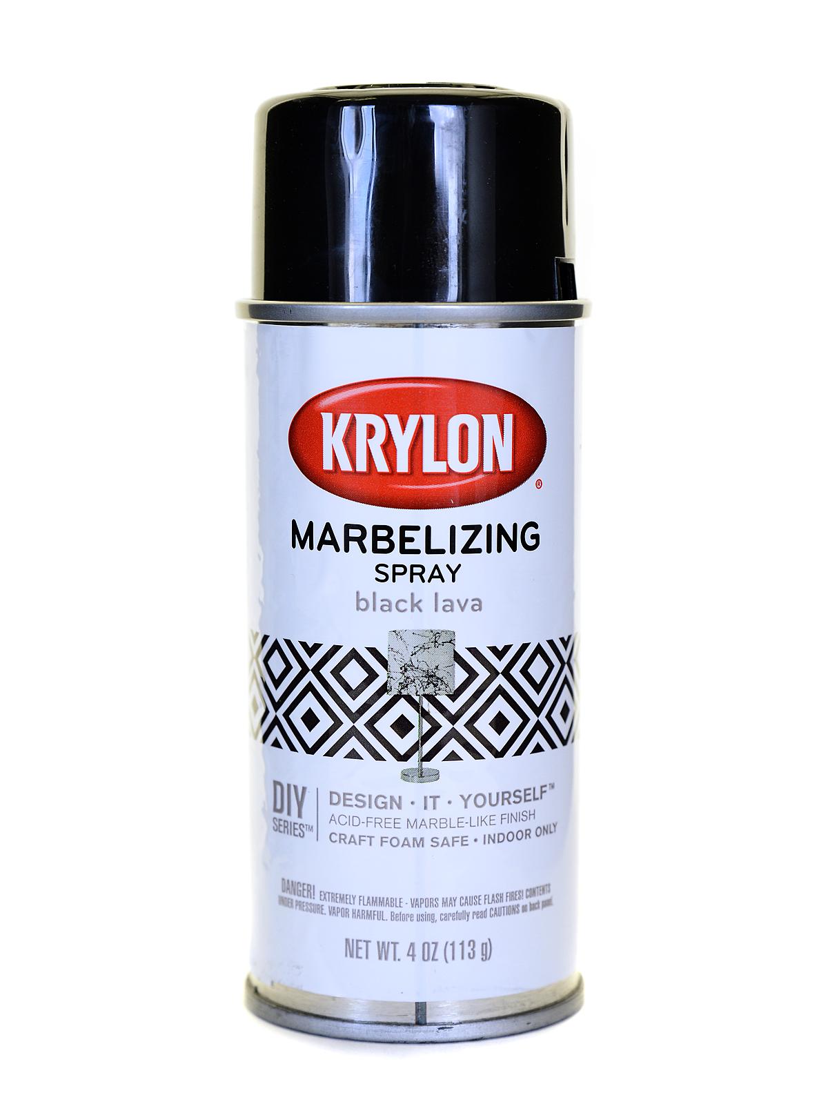 Marbelizing Spray Black Lava