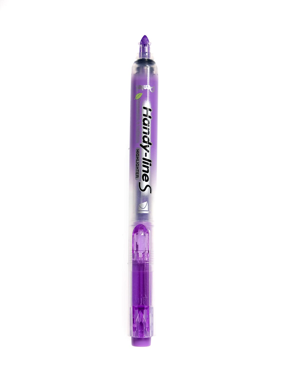 Handy-line S Retractable Highlighter chisel violet each