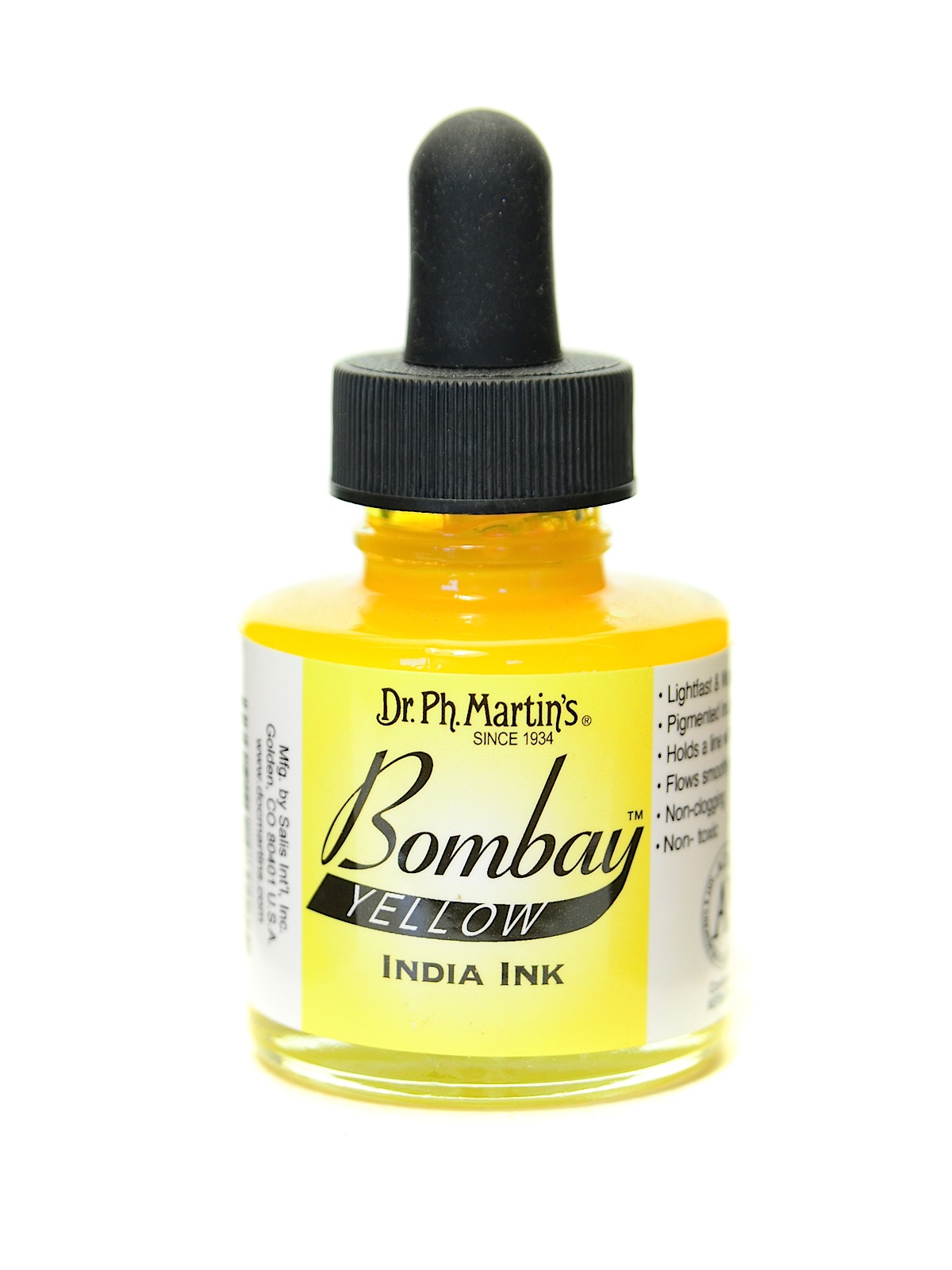 Bombay India Ink 1 Oz. Yellow