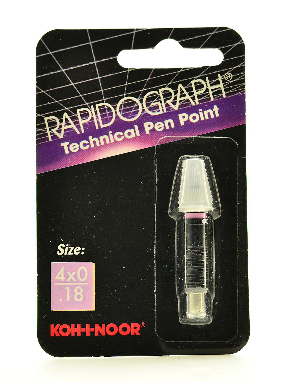 Rapidograph No. 72D Replacement Points 4x0 0.18 mm