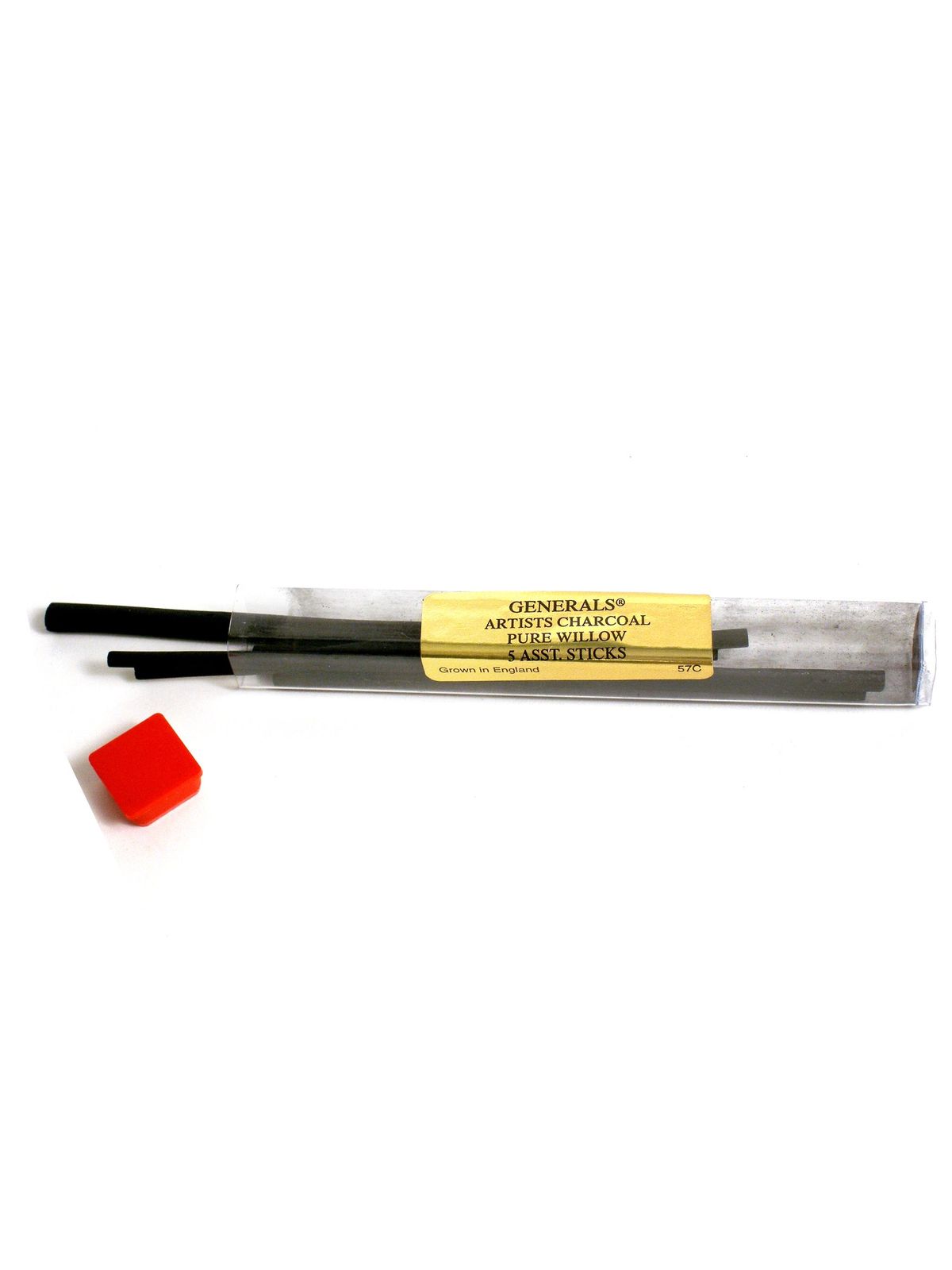 Willow Charcoal tube of 5