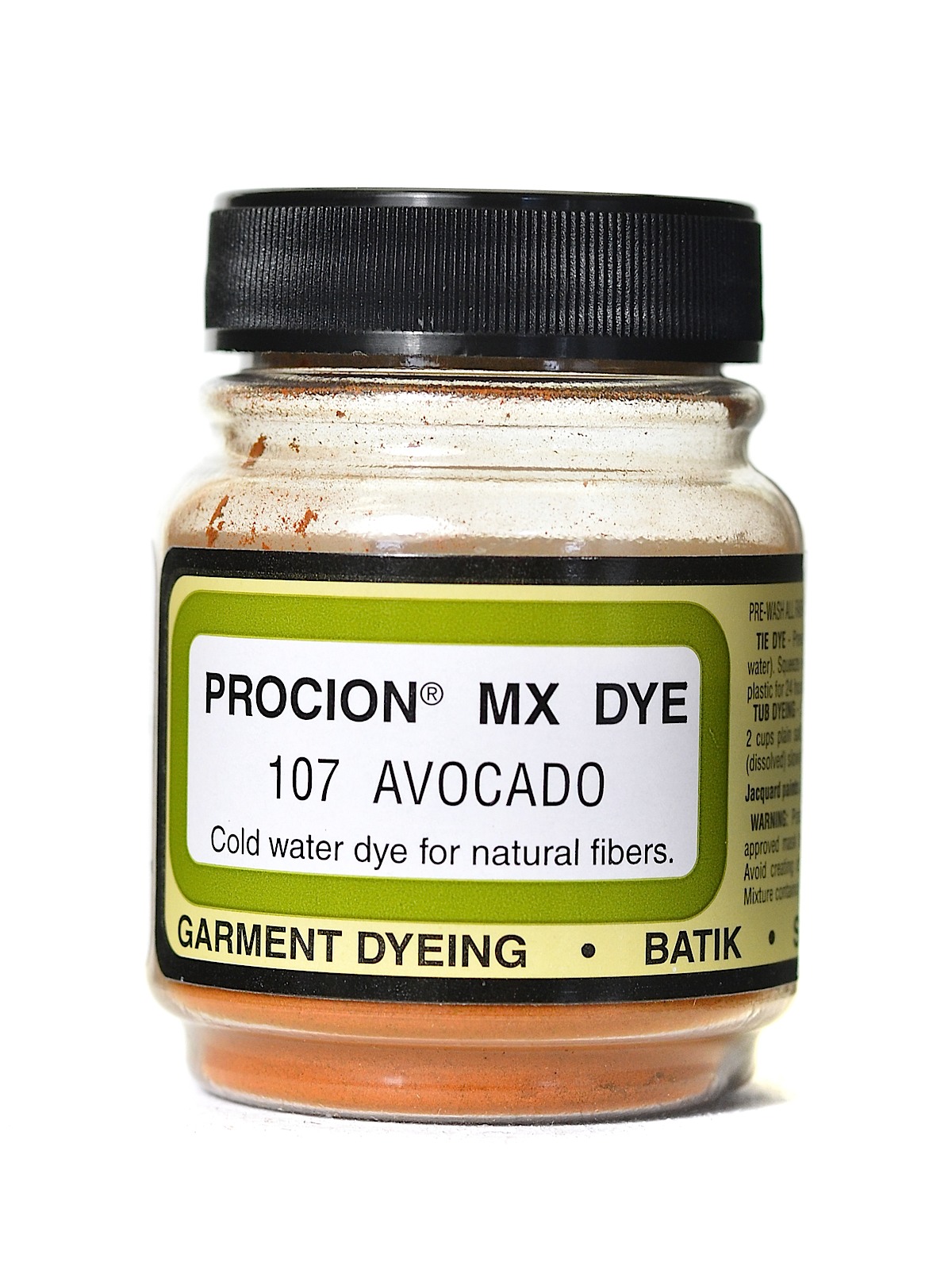 Procion MX Fiber Reactive Dye avocado 107 2 3 oz.