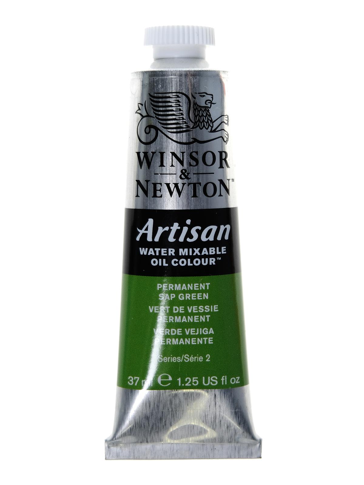 Artisan Water Mixable Oil Colours permanent sap green 37 ml 503