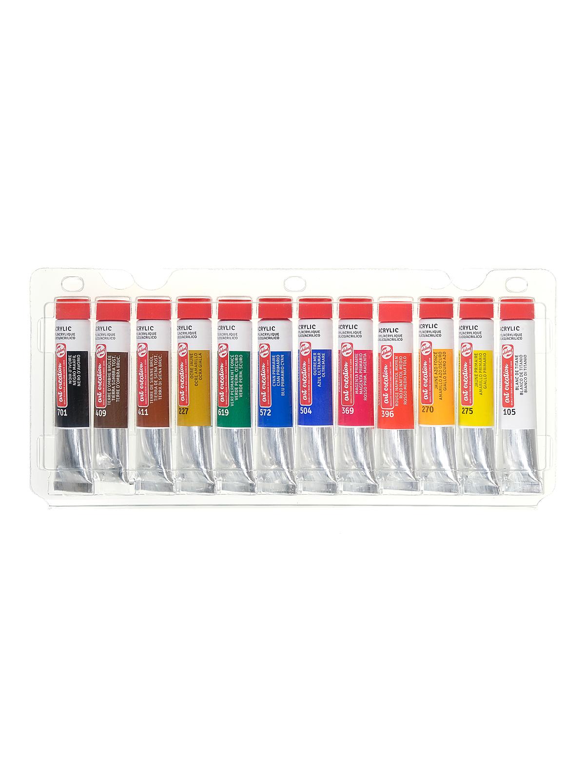 Creation Acrylic Set set of 12 12 ml
