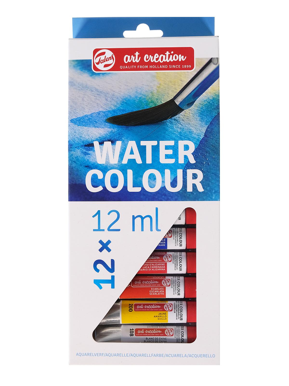 Creation Watercolour Set set of 12 12 ml