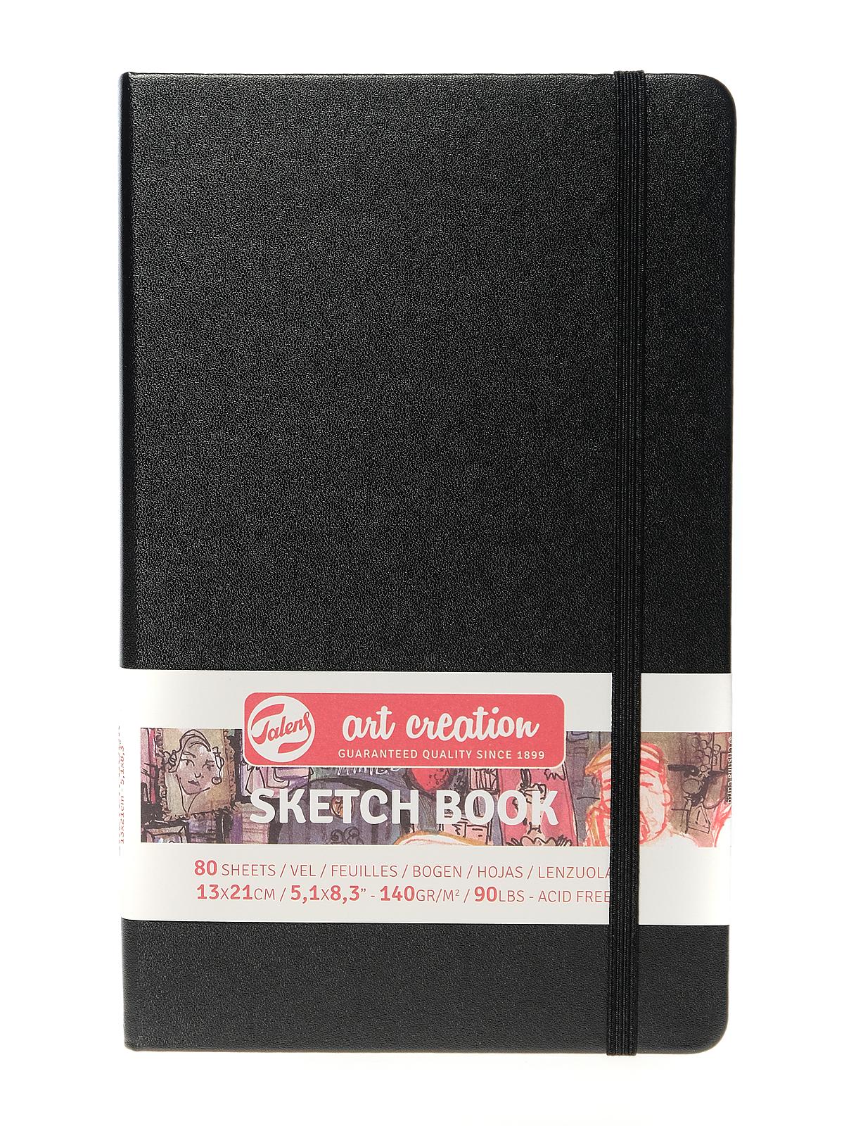 Art Creations Sketchbooks 140 g black 13 cm x 21 cm