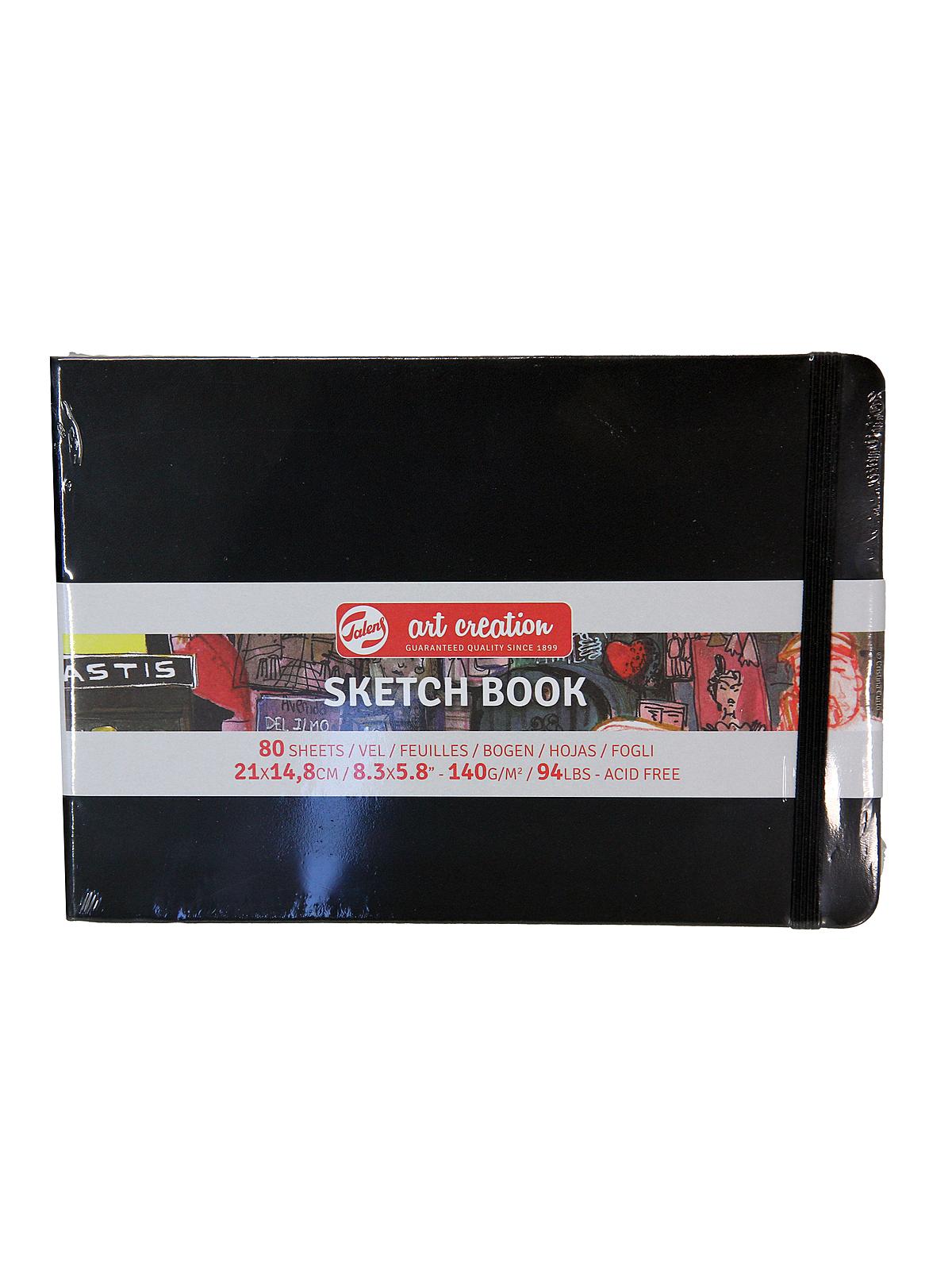Art Creations Sketchbooks 140 g black 21 cm x 14.8 cm