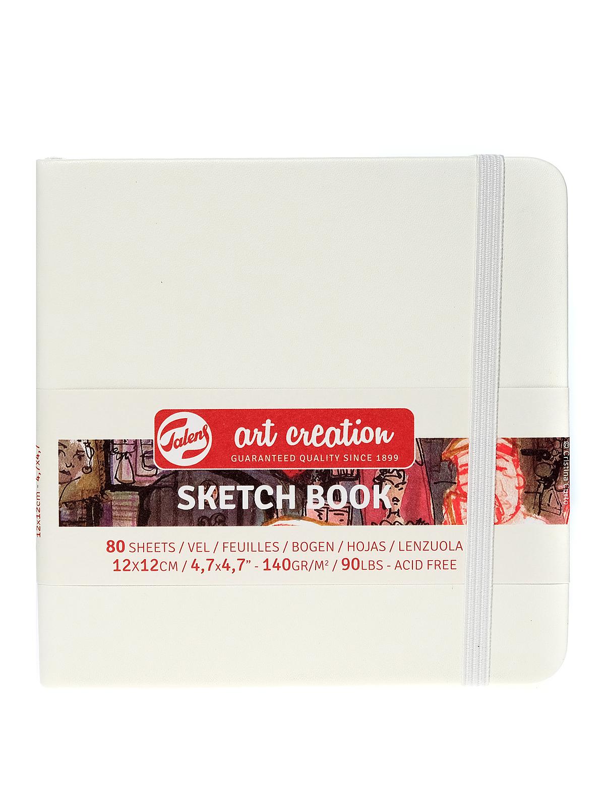 Art Creations Sketchbooks 140 g white 12 cm x 12 cm