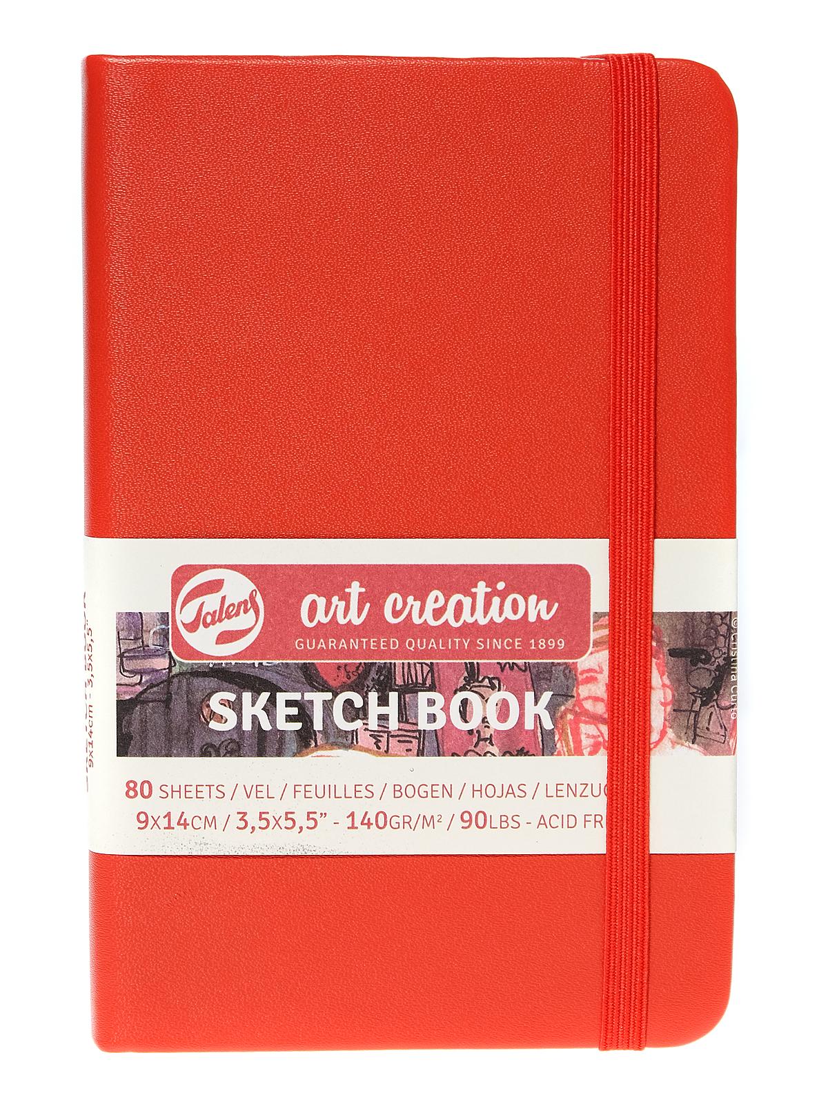 Art Creations Sketchbooks 140 g red 9 cm x 14 cm