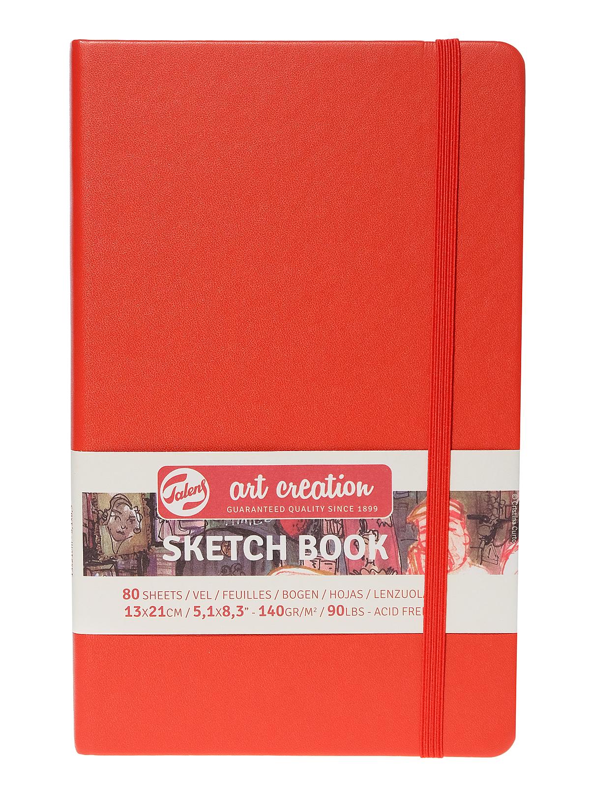 Art Creations Sketchbooks 140 g red 13 cm x 21 cm
