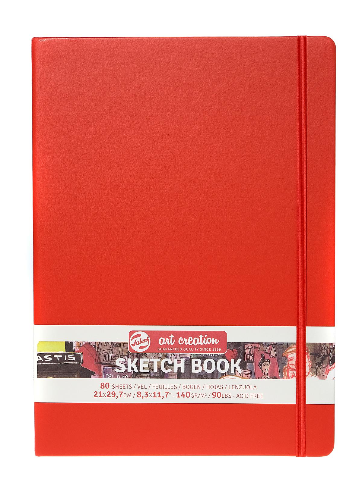 Art Creations Sketchbooks 140 g red 21 cm x 29.7 cm