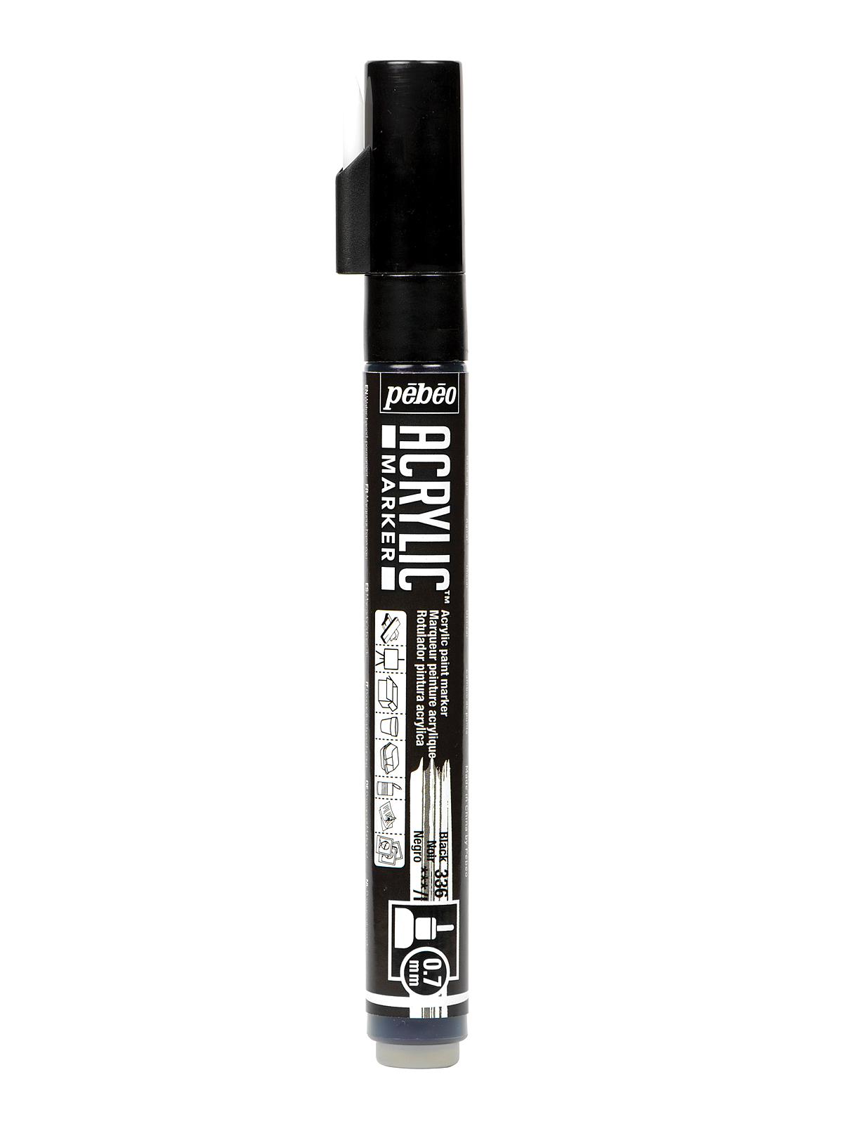 Acrylic Marker 0.7 mm black
