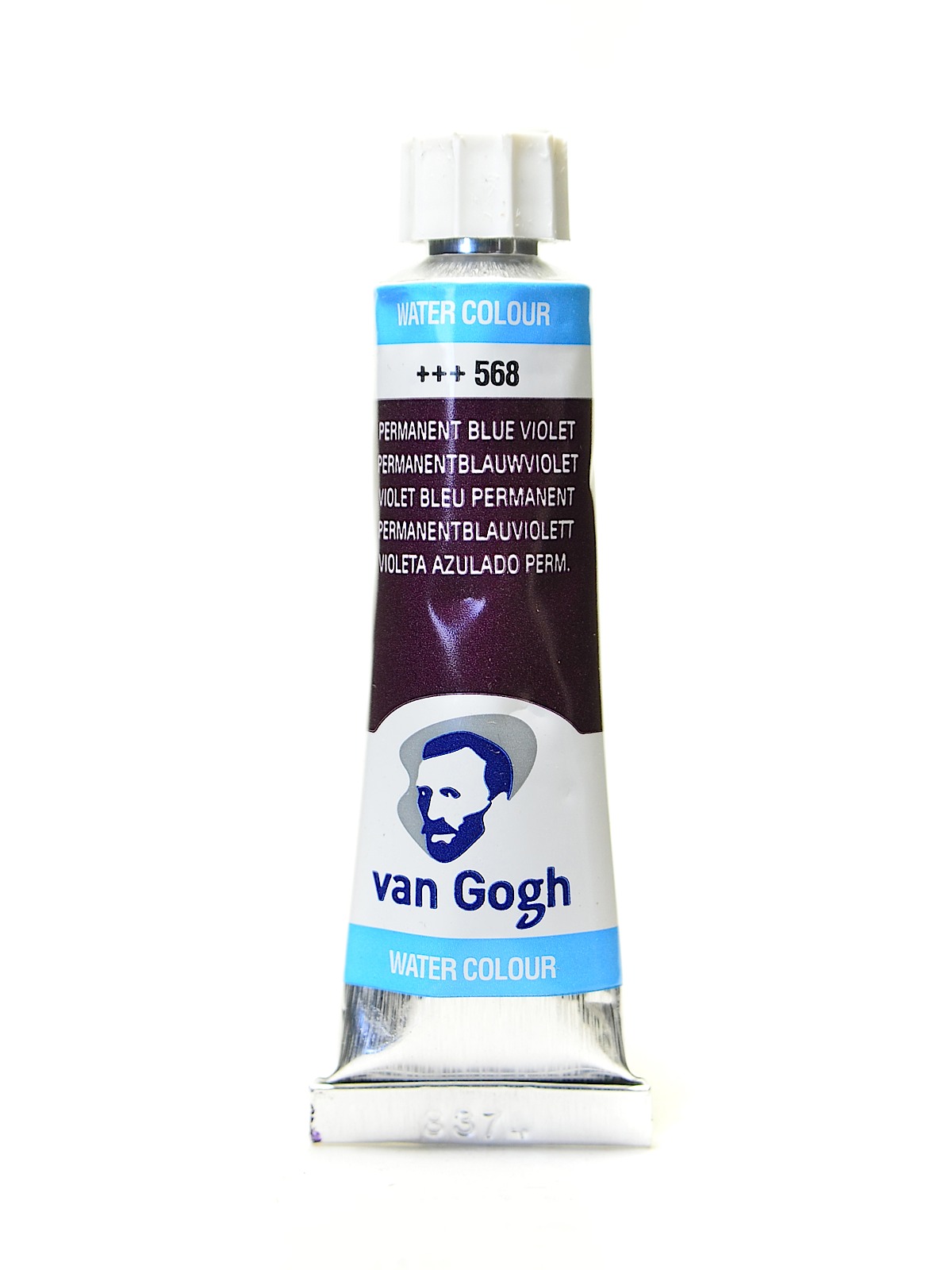 Watercolors permanent blue violet