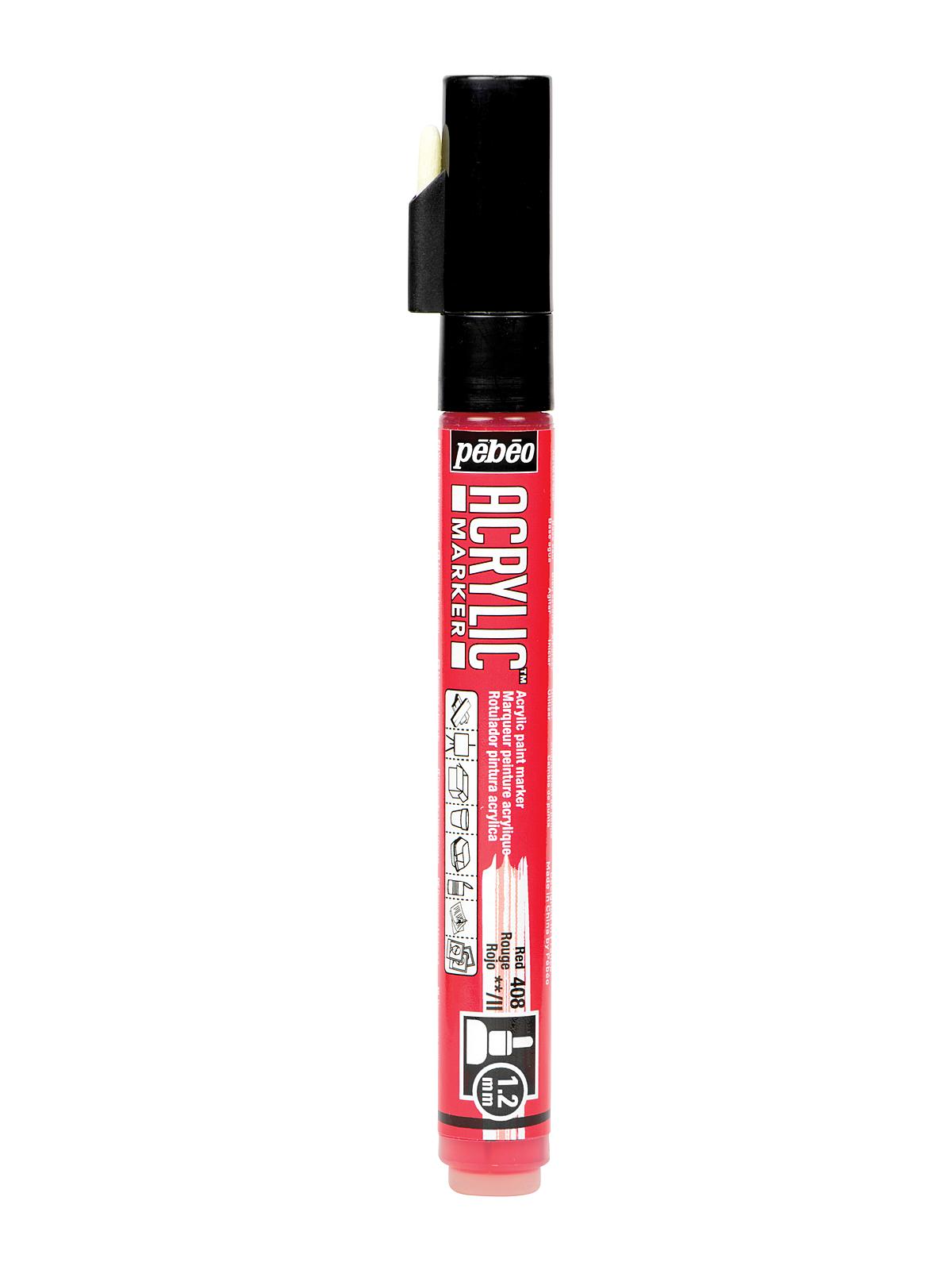 Acrylic Marker 1.2 mm red