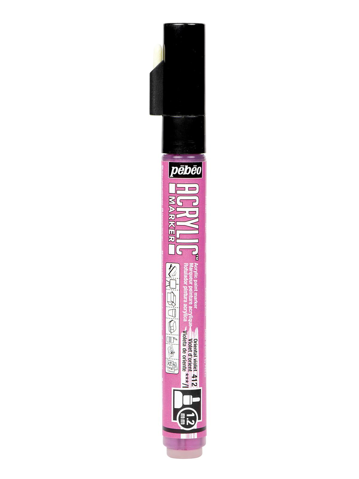 Acrylic Marker 1.2 mm oriental violet