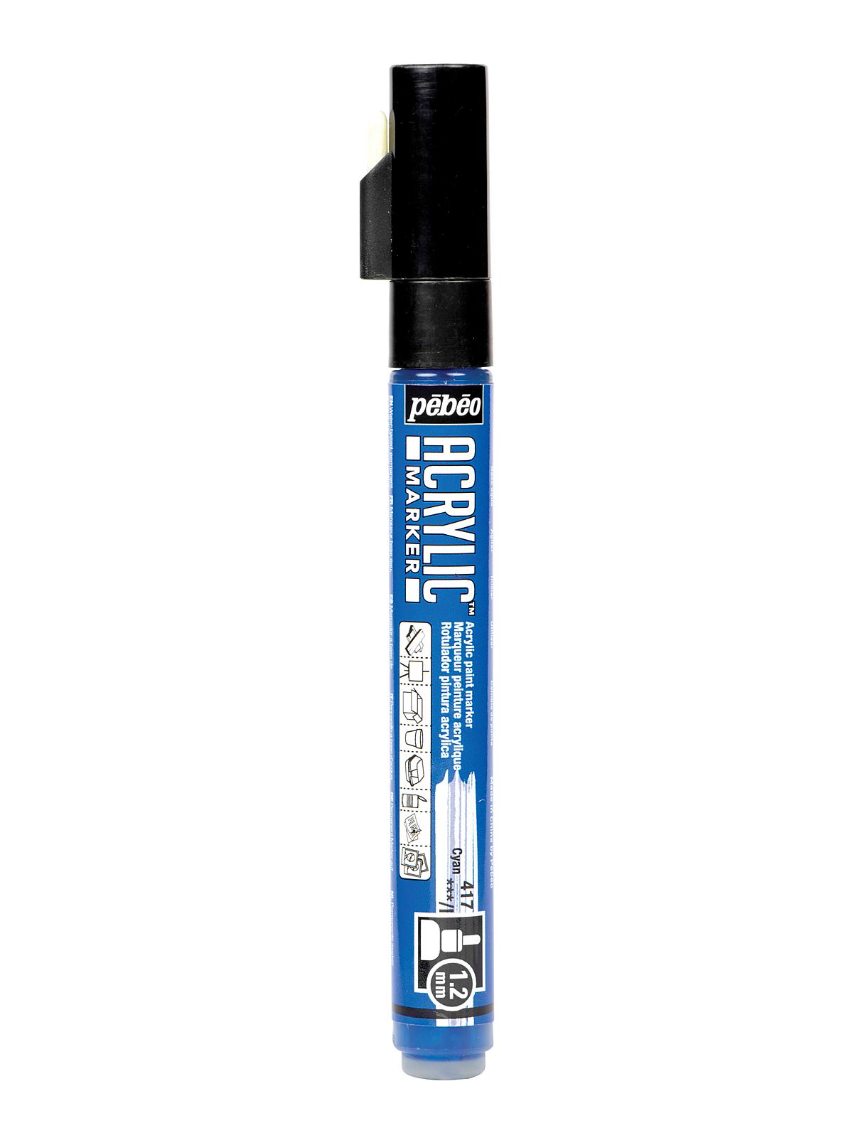 Acrylic Marker 1.2 mm cyan