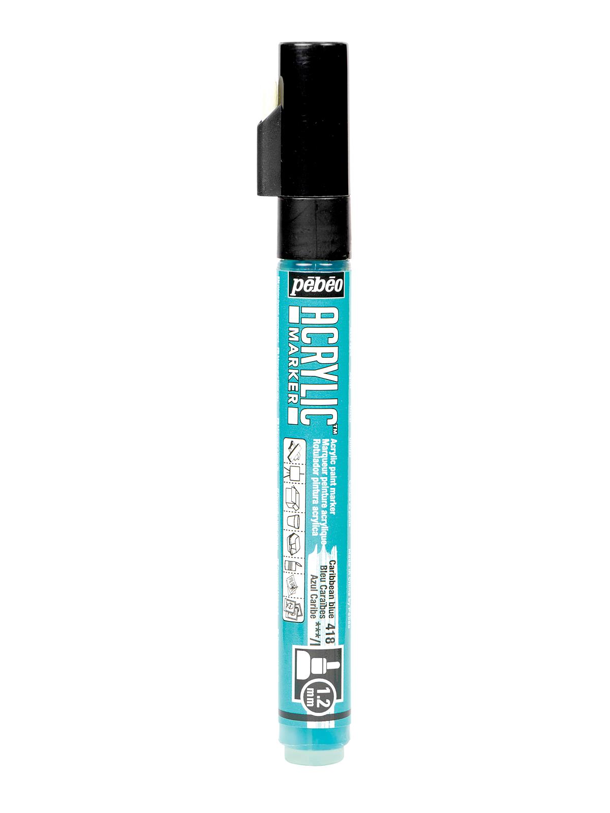 Acrylic Marker 1.2 mm Caribbean blue