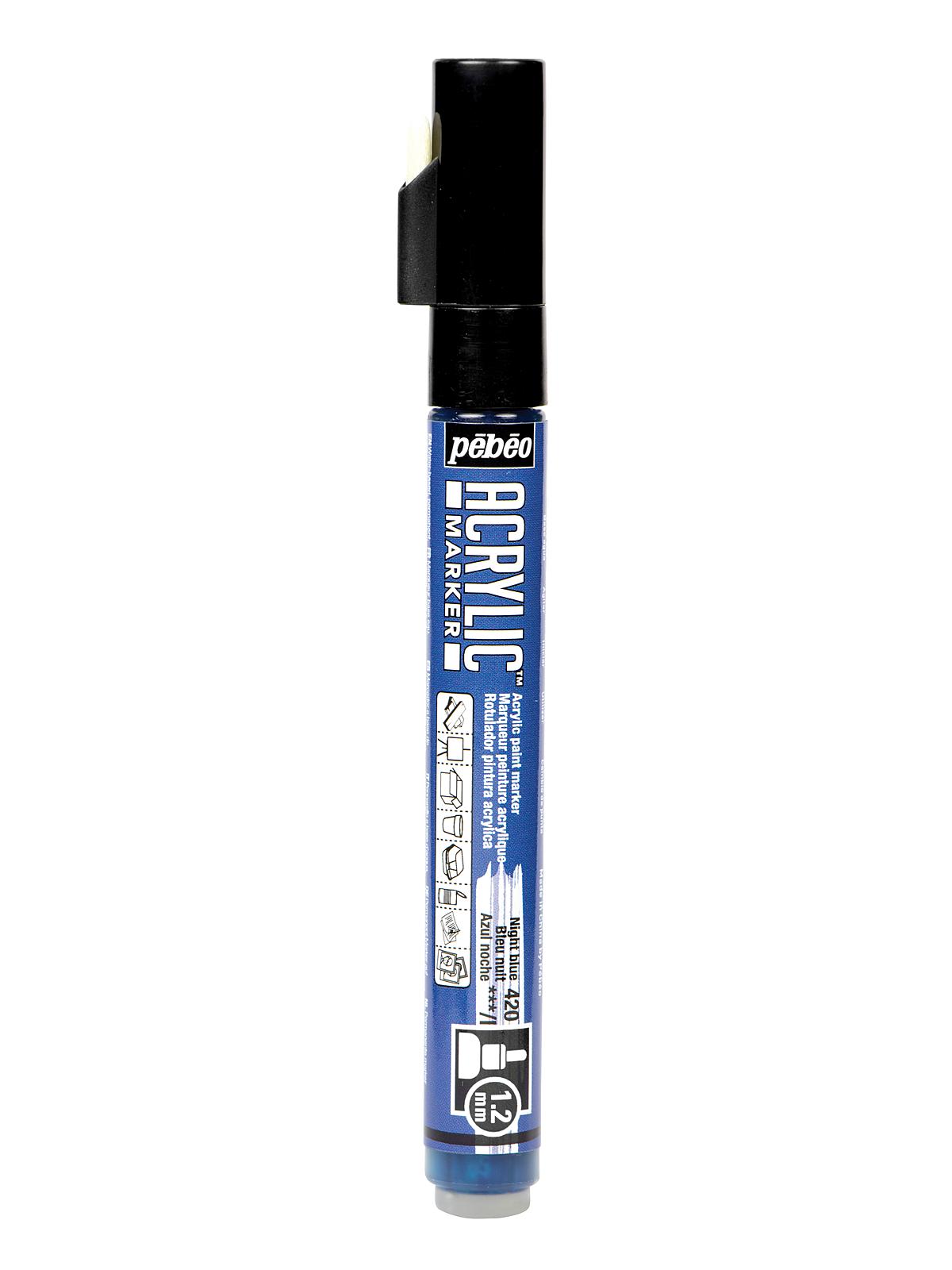 Acrylic Marker 1.2 mm night blue
