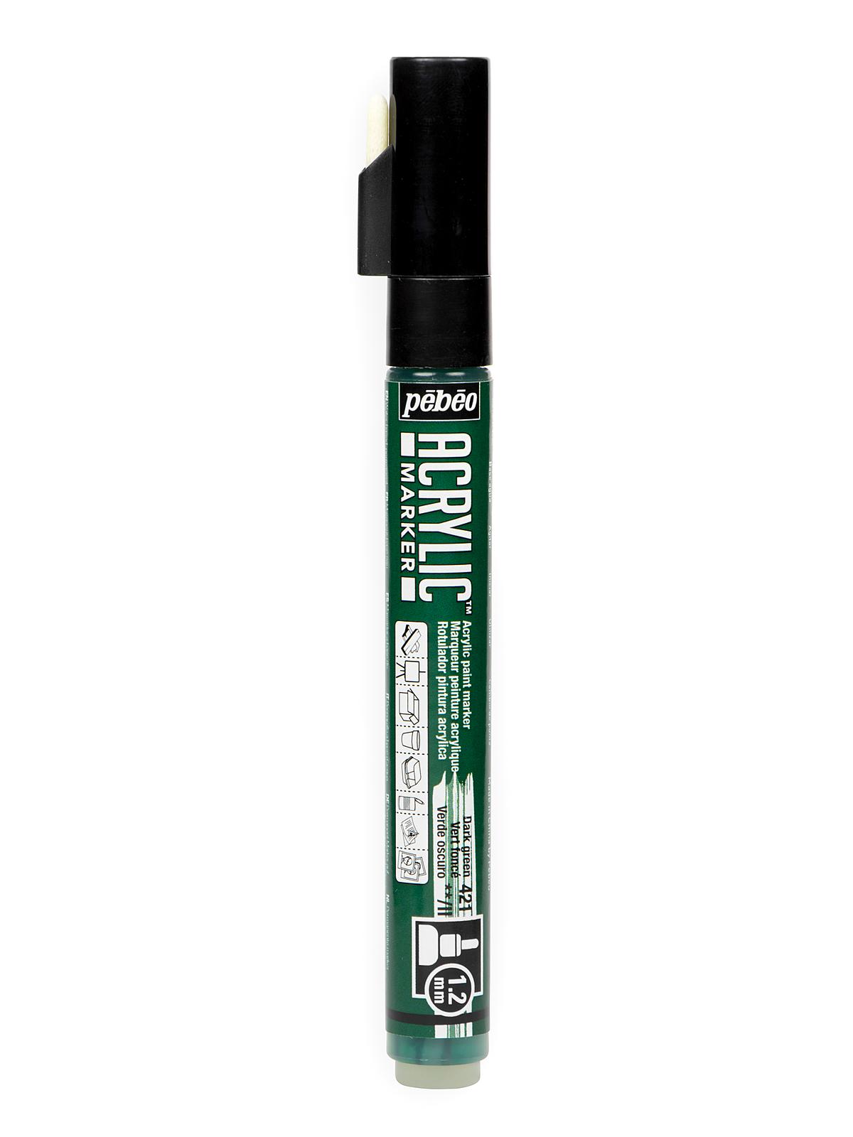 Acrylic Marker 1.2 mm dark green