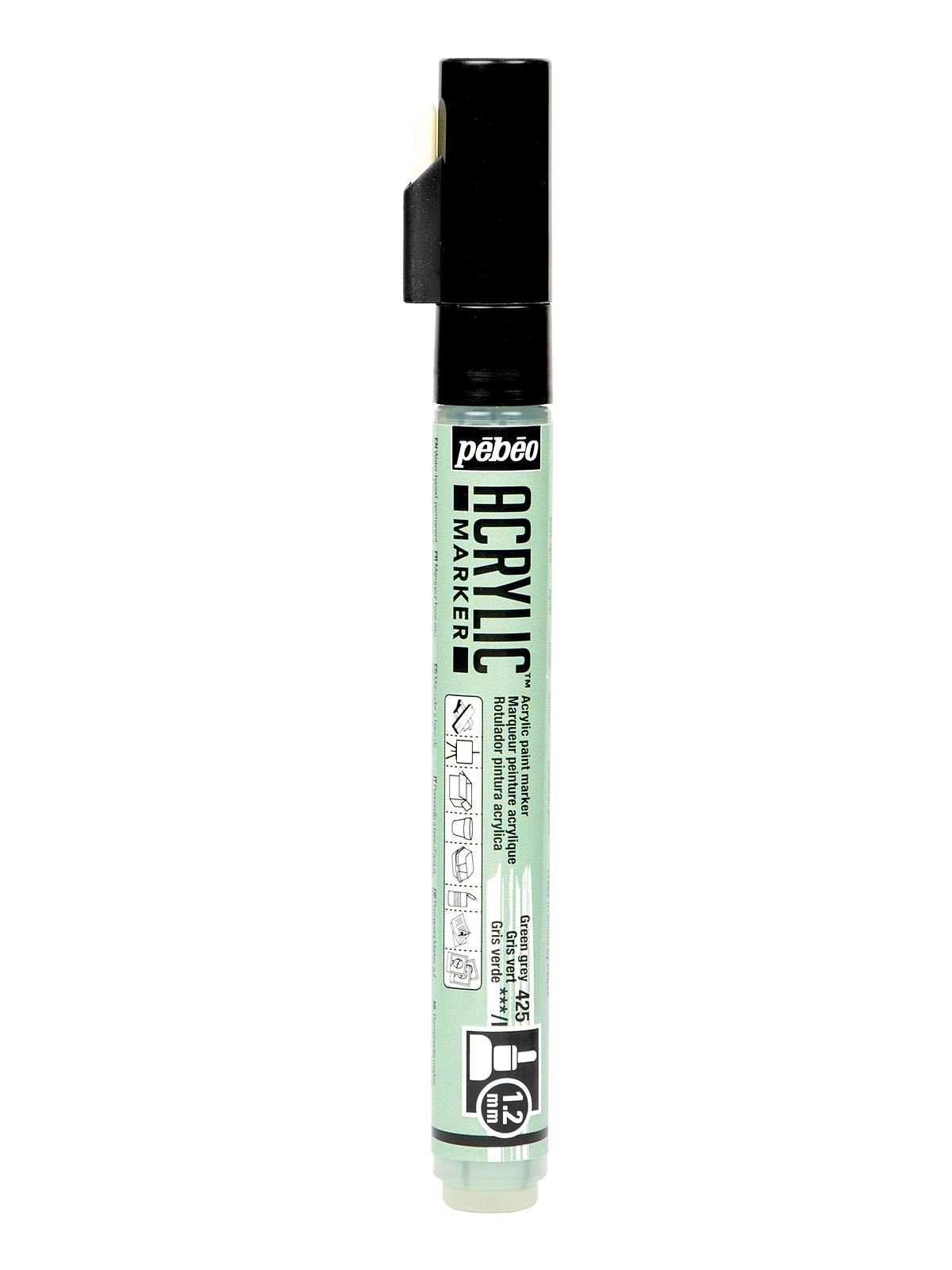 Acrylic Marker 1.2 mm green grey
